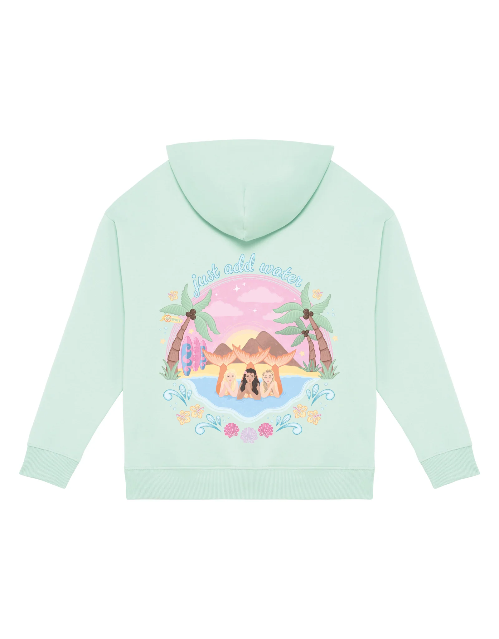 Just Add Water Oversized Organic Cotton Hoodie - Image 7