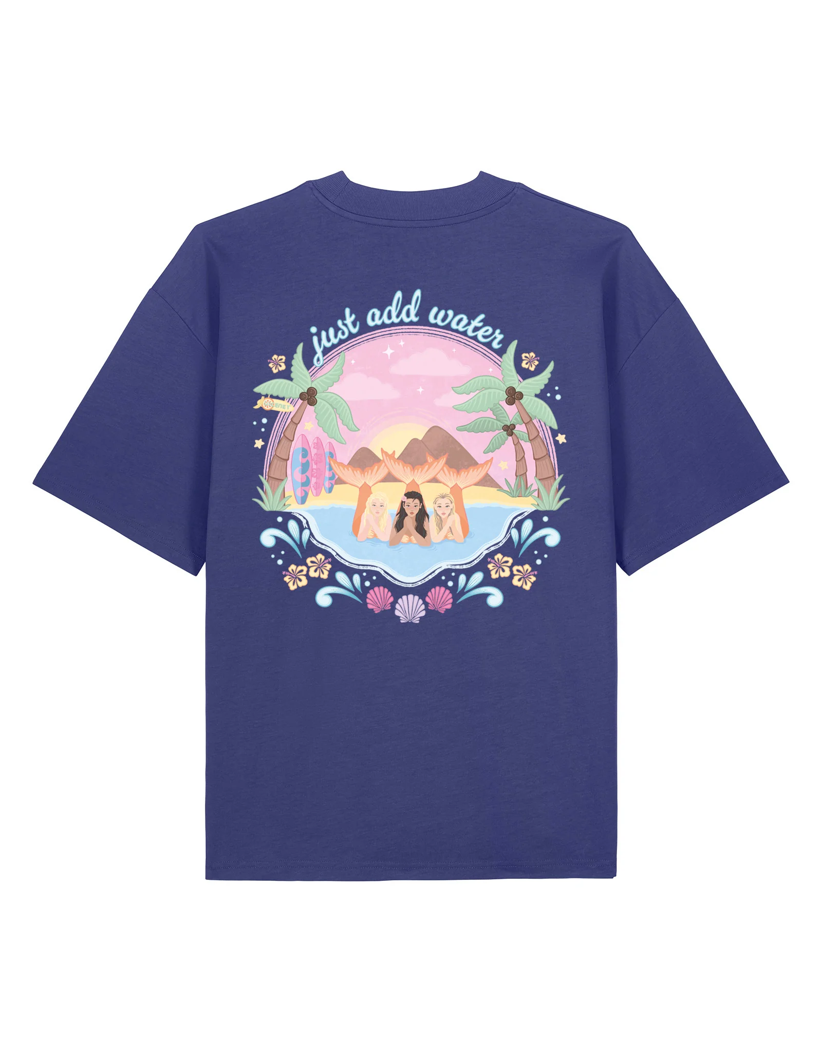 Just Add Water Oversized Organic Cotton T-Shirt - Image 12