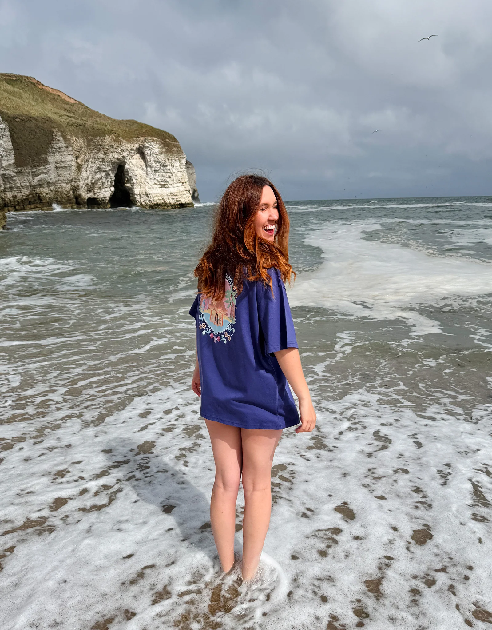 Just Add Water Oversized Organic Cotton T-Shirt - Image 5