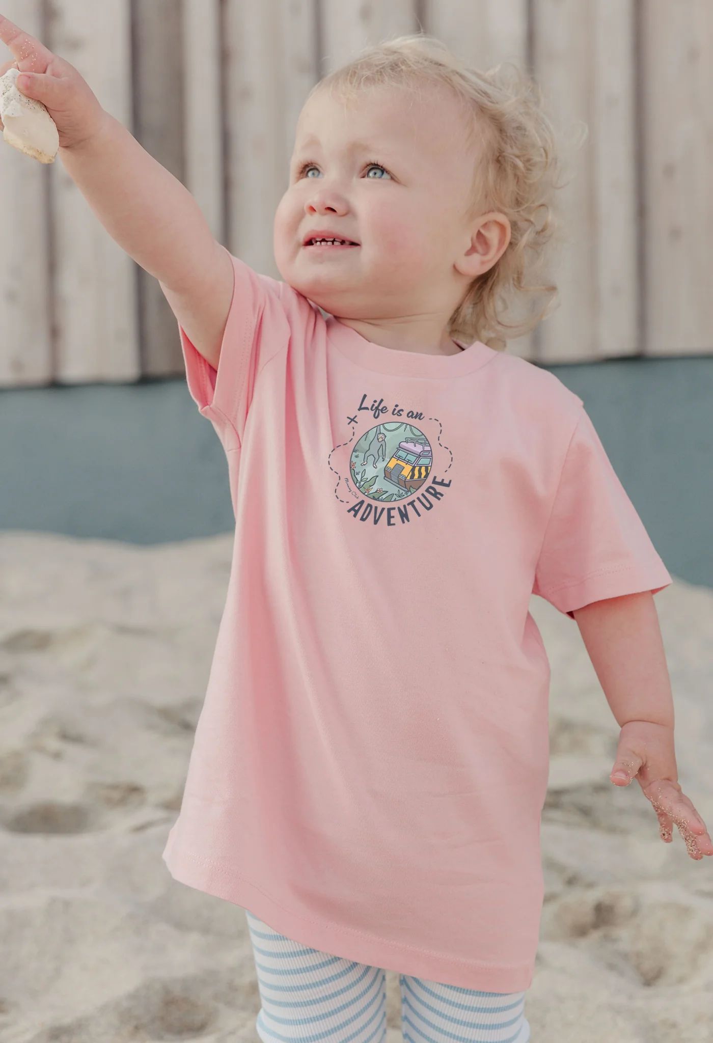 Life Is An Adventure Organic Cotton Childrens T-Shirt - Image 5