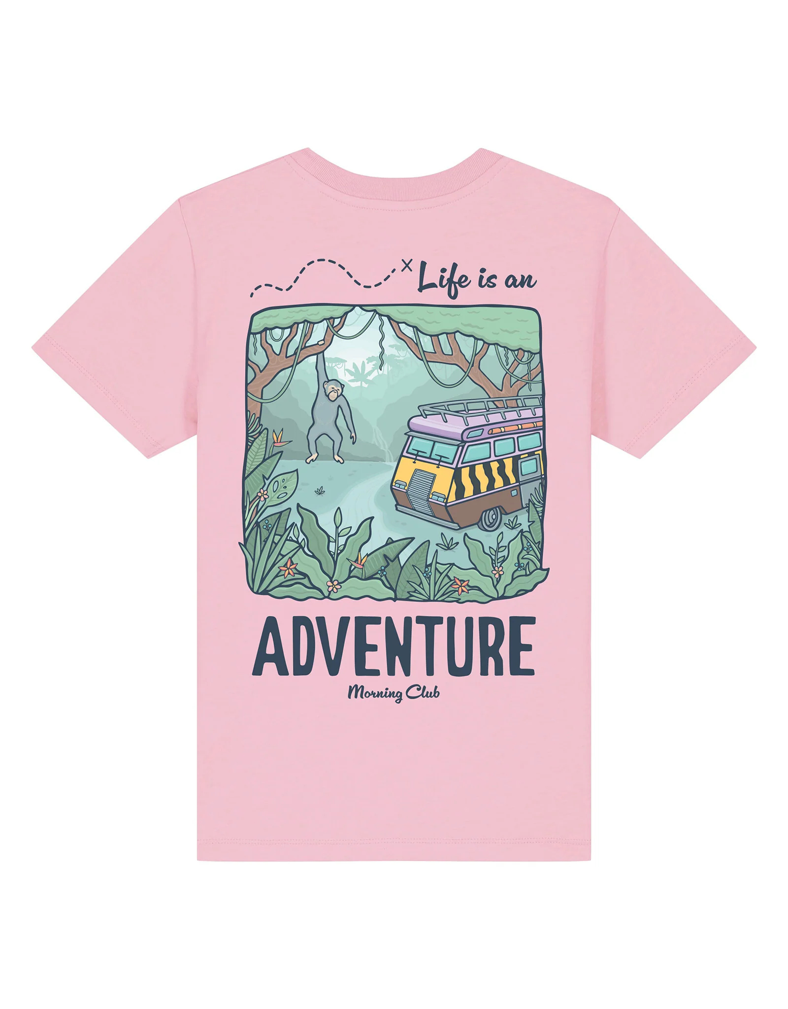 Life Is An Adventure Organic Cotton Childrens T-Shirt - Image 6