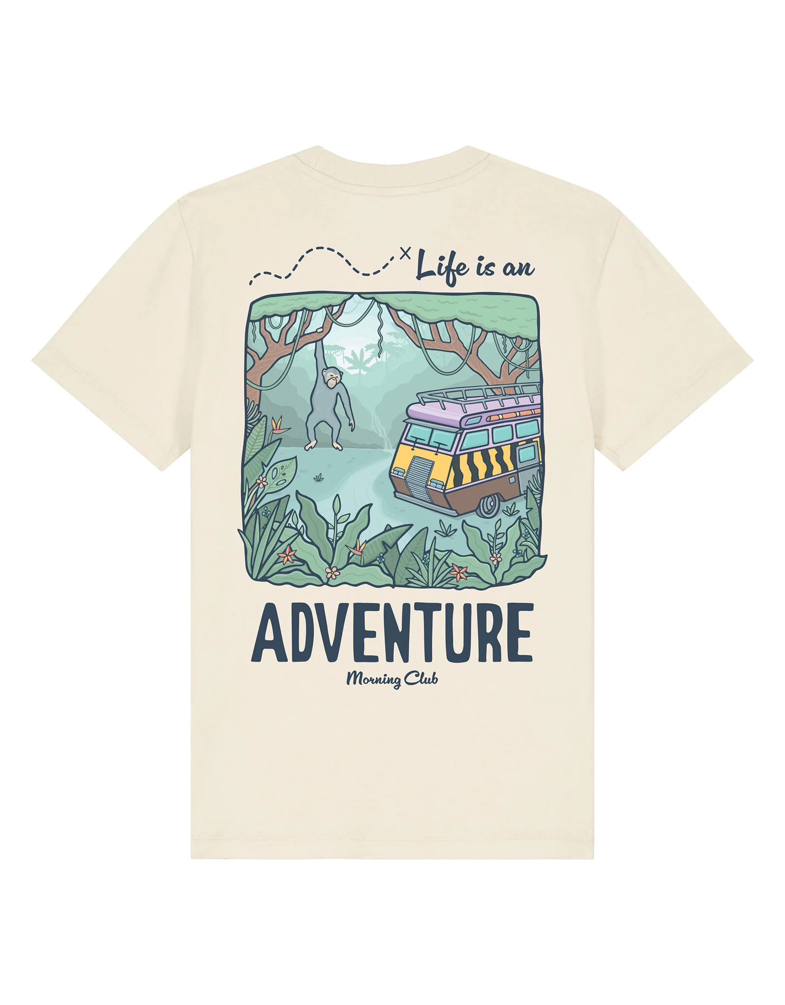 Life Is An Adventure Organic Cotton Childrens T-Shirt - Image 7