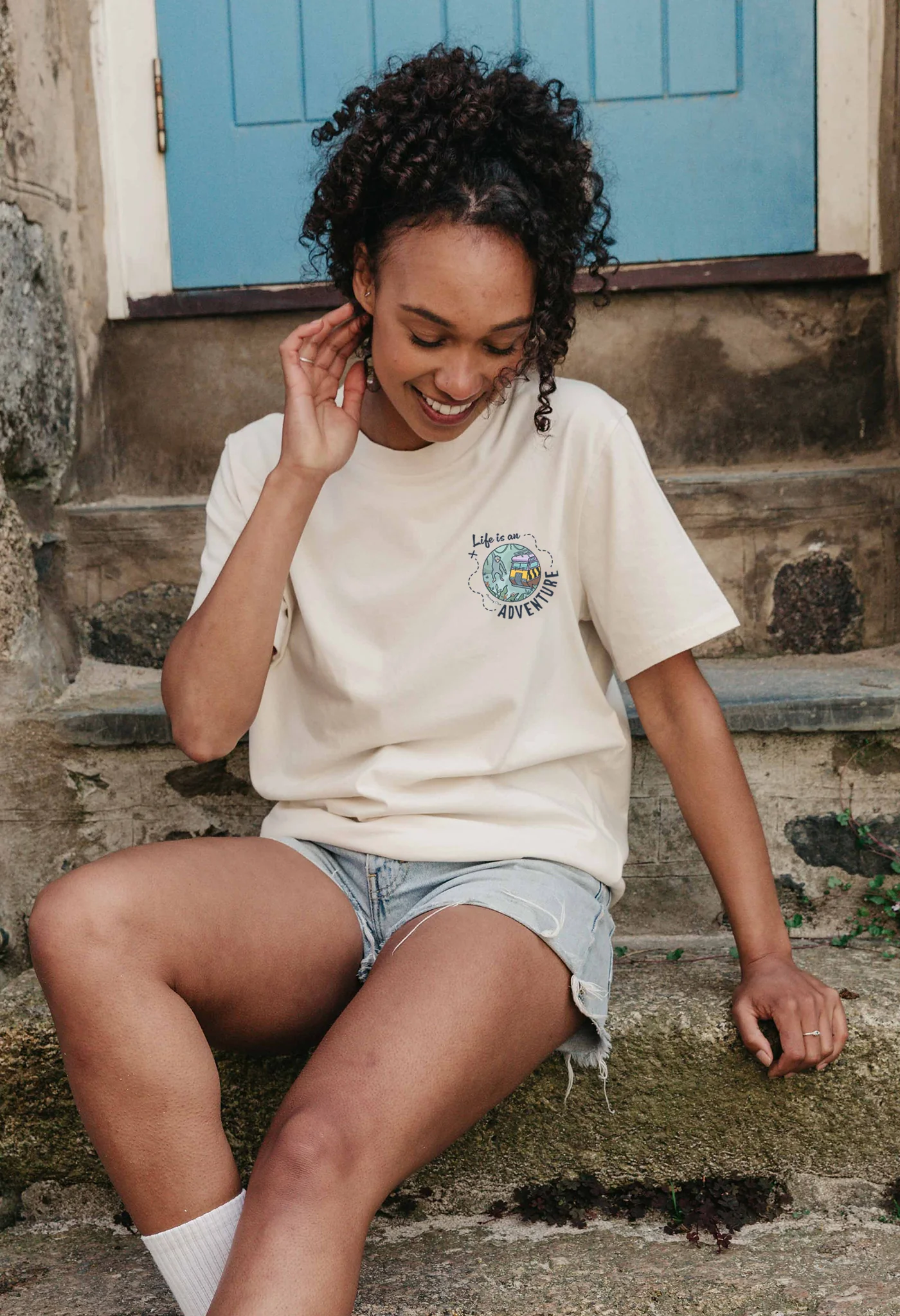 Life Is An Adventure Organic Cotton T-Shirt - Image 4