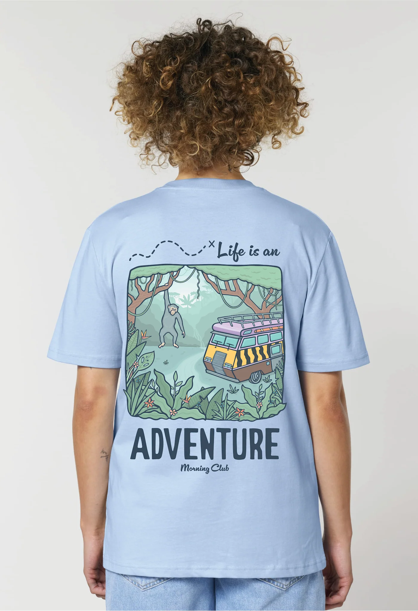 Life Is An Adventure Organic Cotton T-Shirt - Image 5
