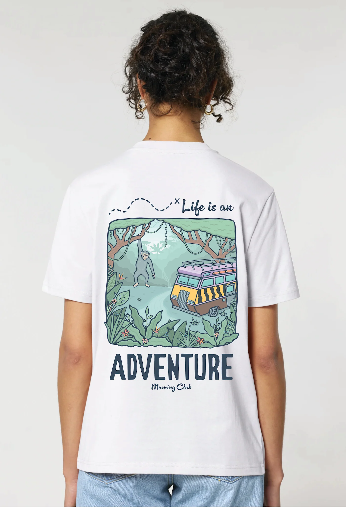 Life Is An Adventure Organic Cotton T-Shirt - Image 6