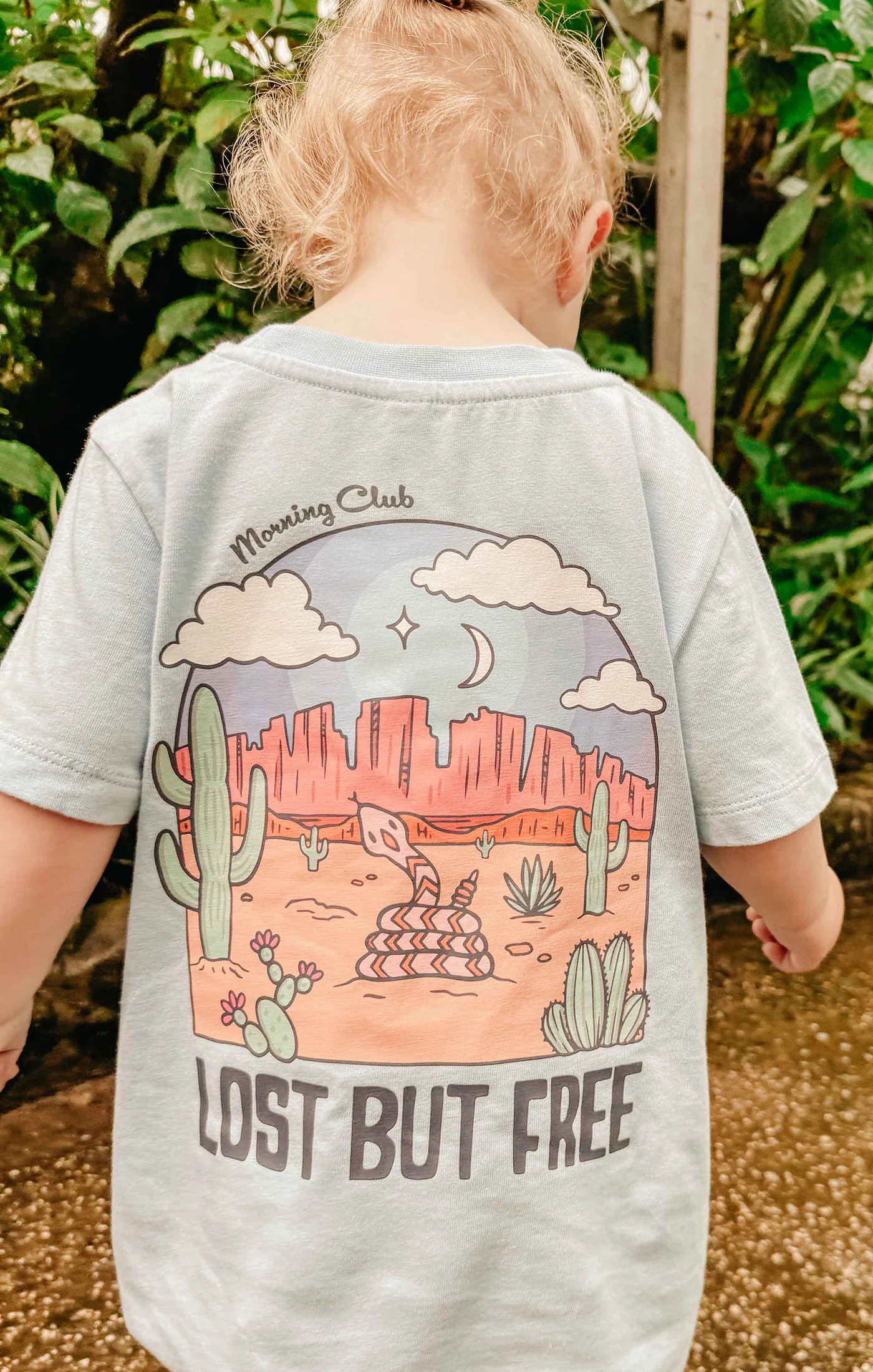 Lost But Free Organic Cotton Childrens T-Shirt - Image 3
