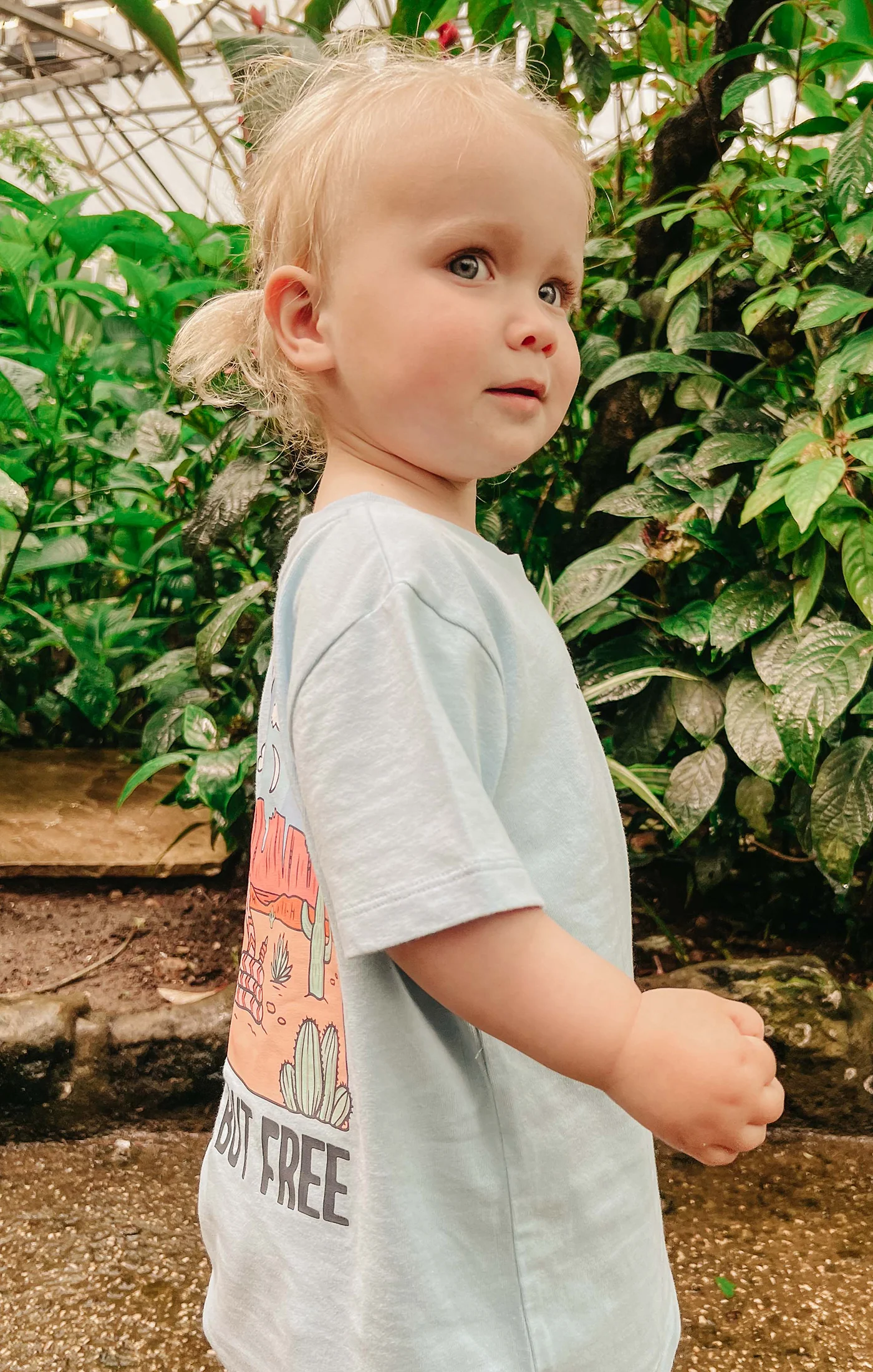 Lost But Free Organic Cotton Childrens T-Shirt - Image 4