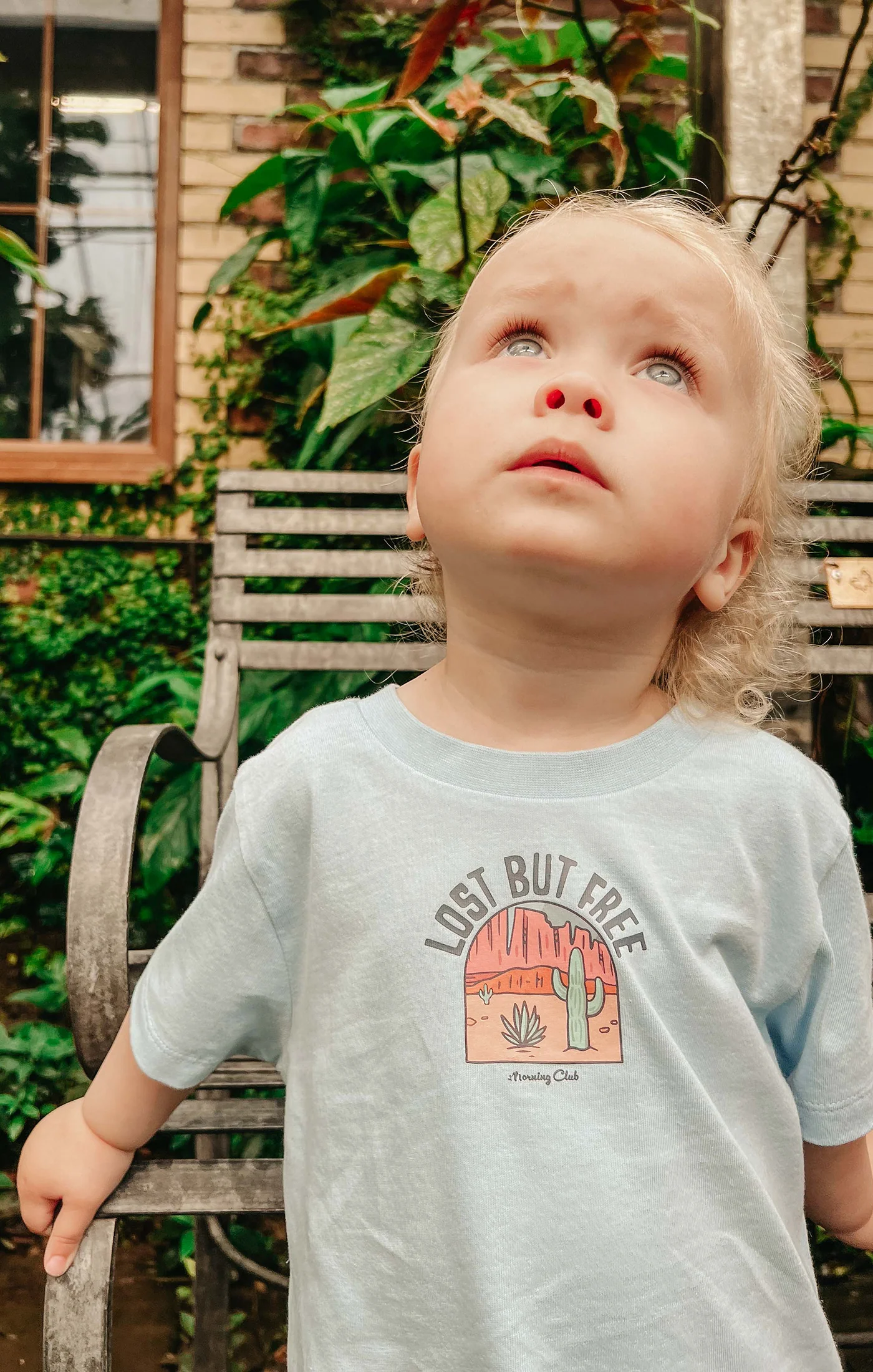 Lost But Free Organic Cotton Childrens T-Shirt - Image 6