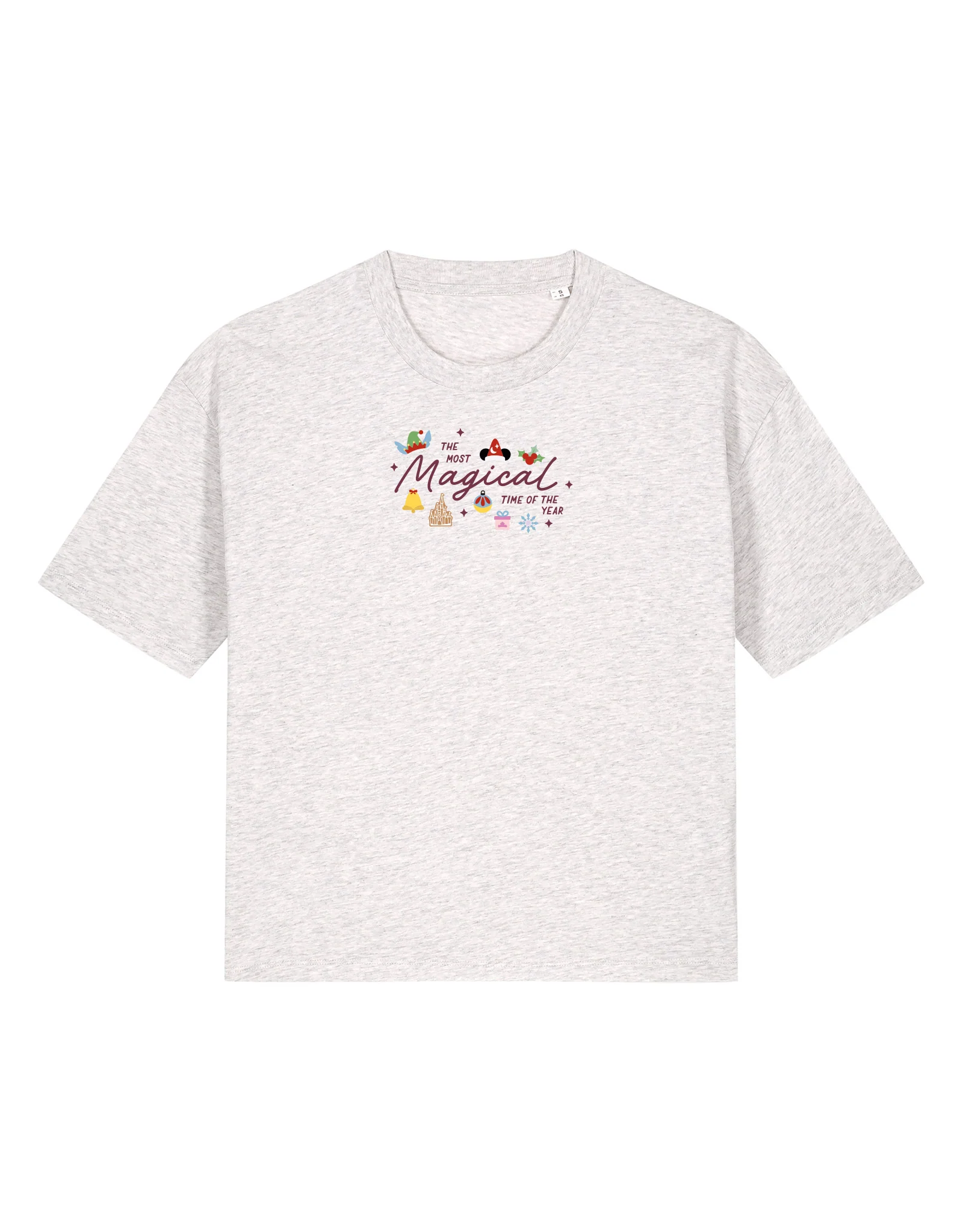 Magical Embroidered Boxy Organic Cotton Tee - Image 5