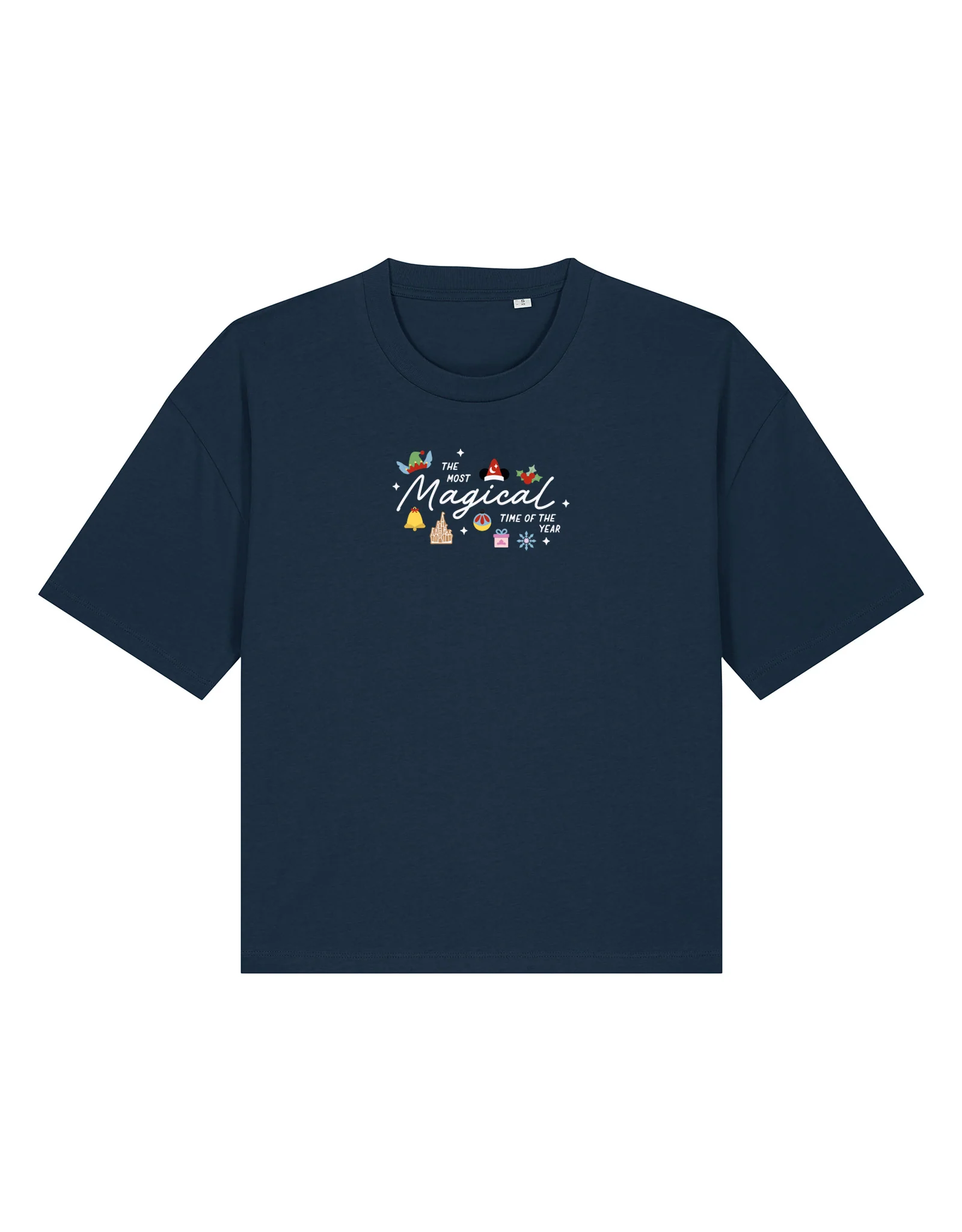 Magical Embroidered Boxy Organic Cotton Tee - Image 6