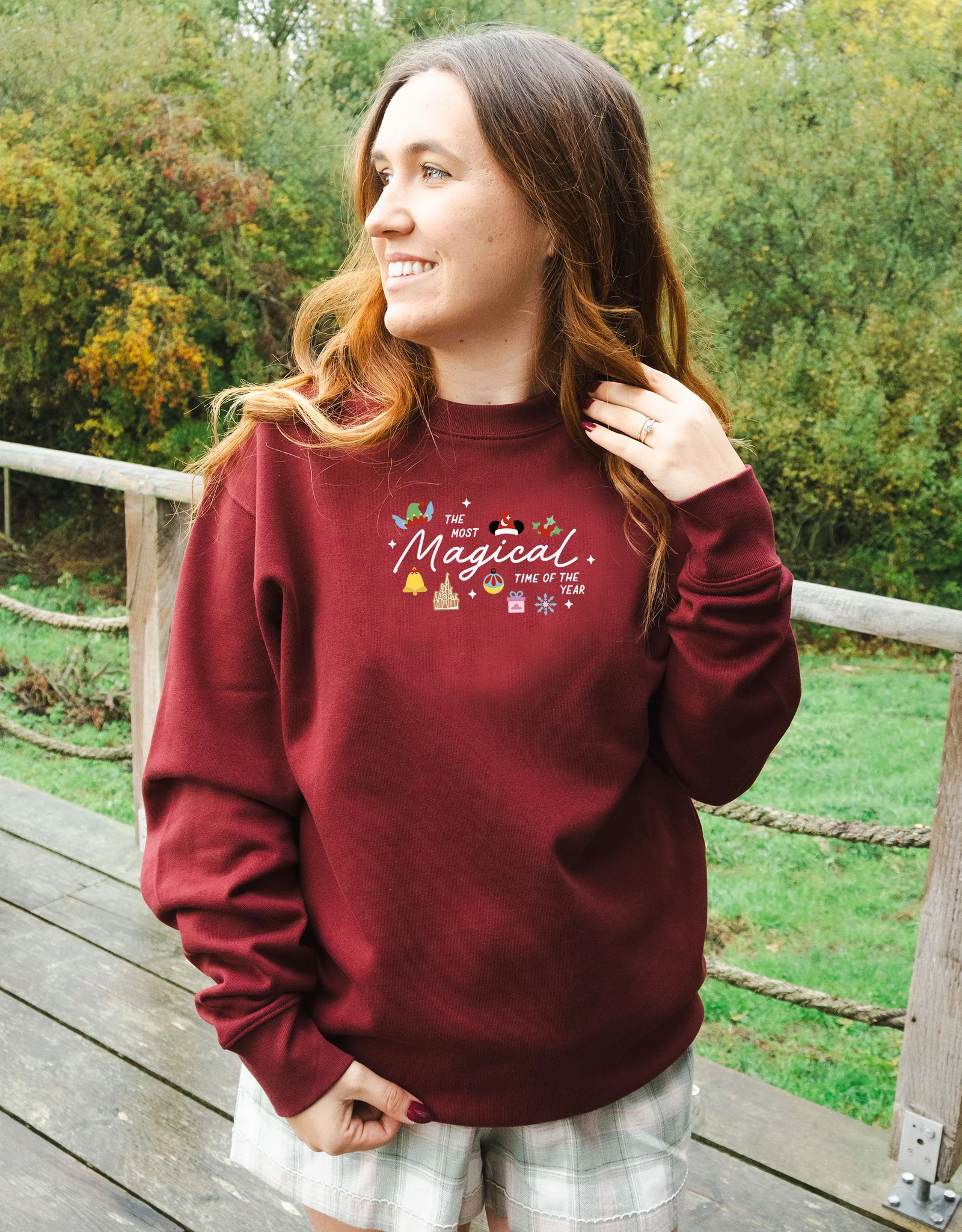 Magical Embroidered Organic Cotton Sweatshirt - Image 3