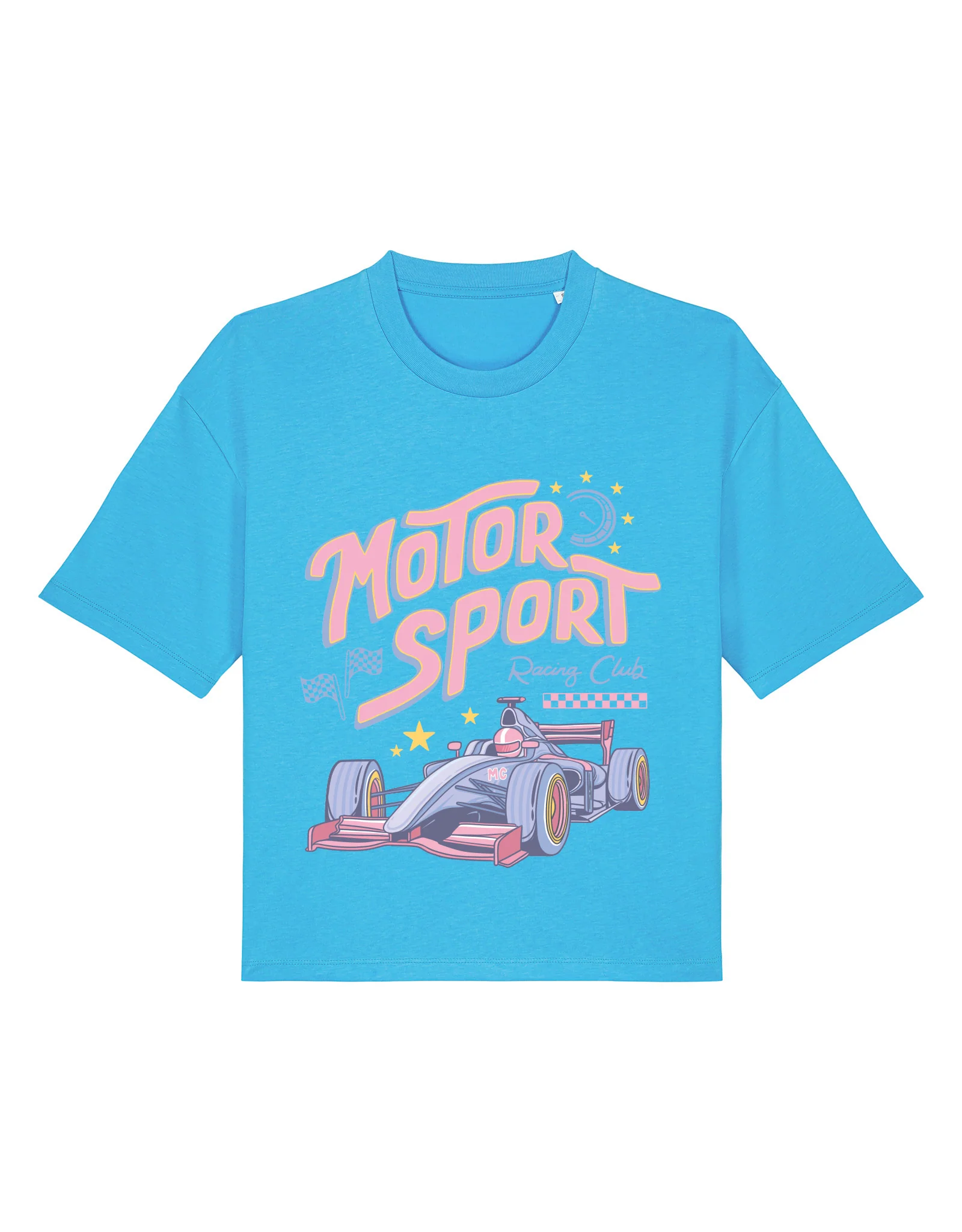 Motorsport Club Boxy Organic Cotton Tee - Image 10