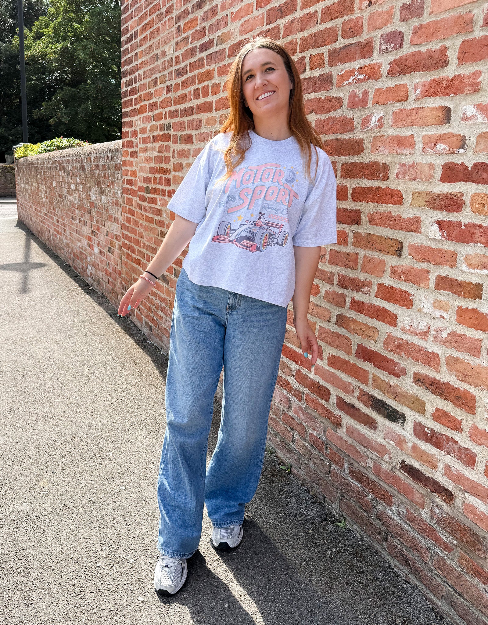 Motorsport Club Boxy Organic Cotton Tee - Image 3