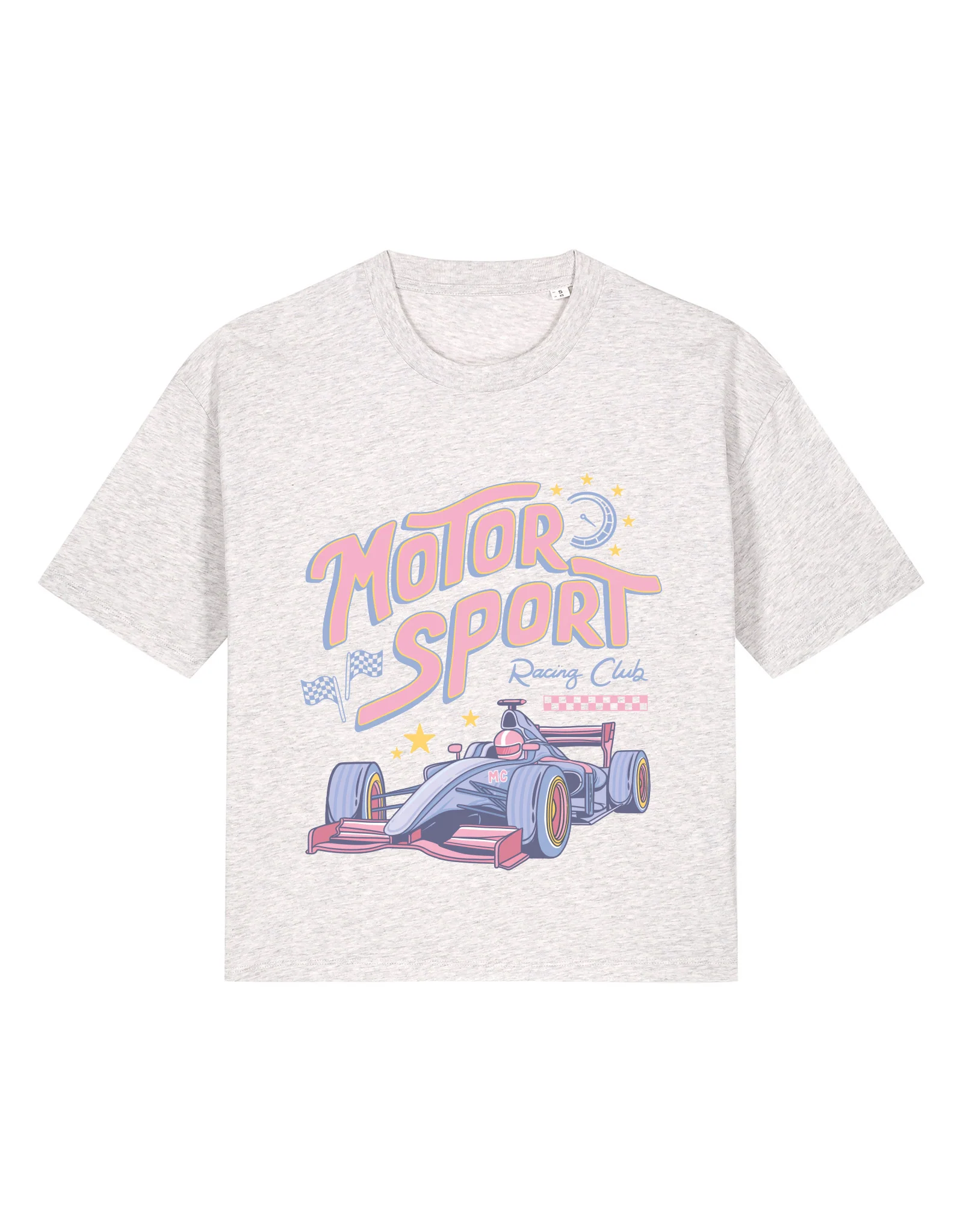 Motorsport Club Boxy Organic Cotton Tee - Image 4
