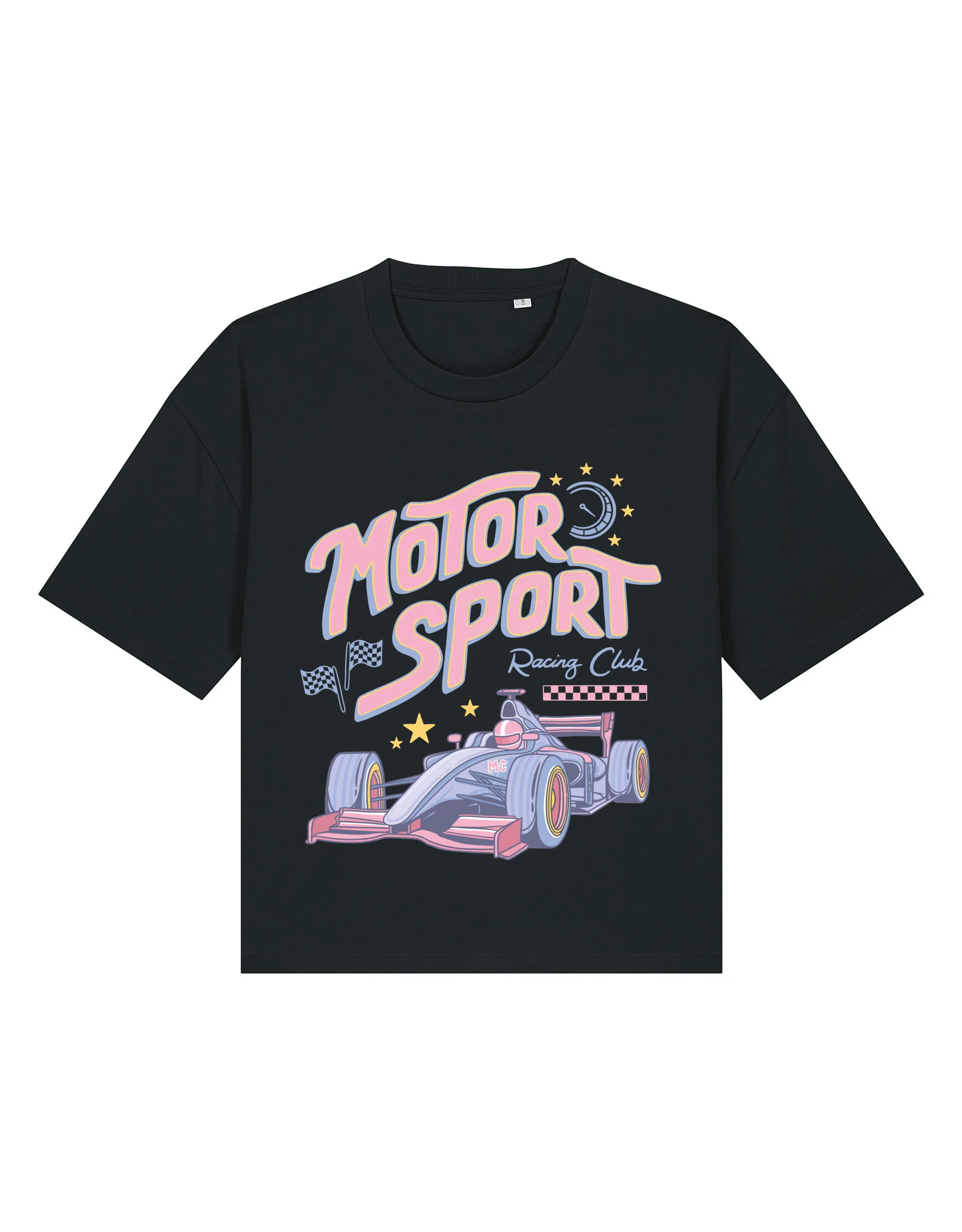Motorsport Club Boxy Organic Cotton Tee - Image 5