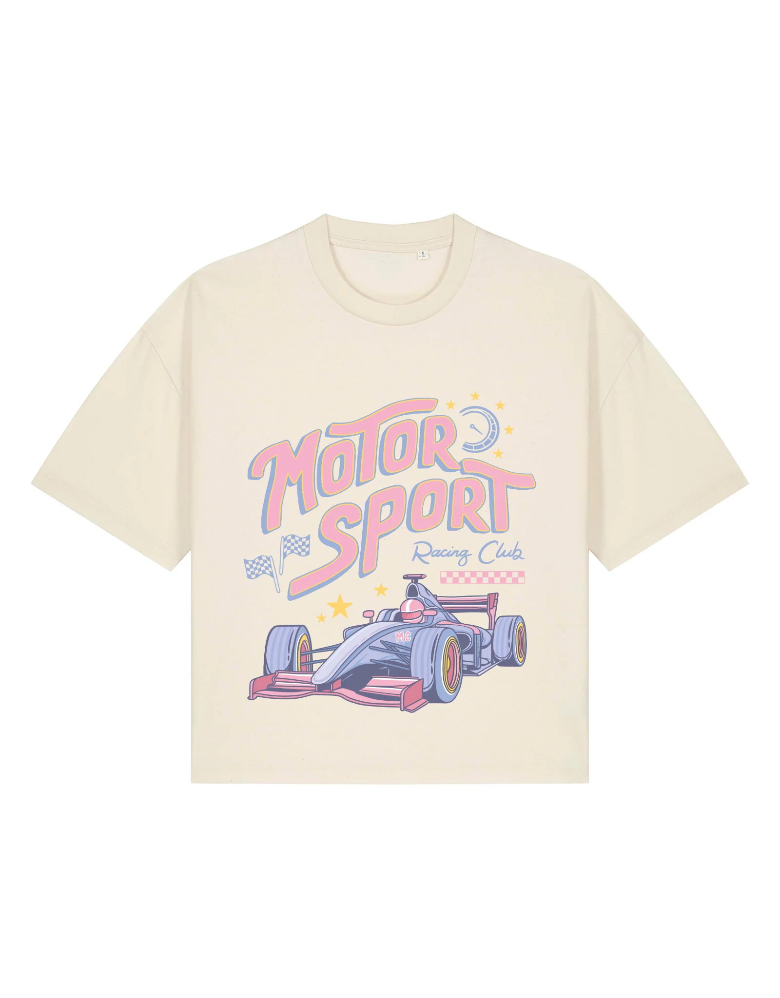 Motorsport Club Boxy Organic Cotton Tee - Image 6