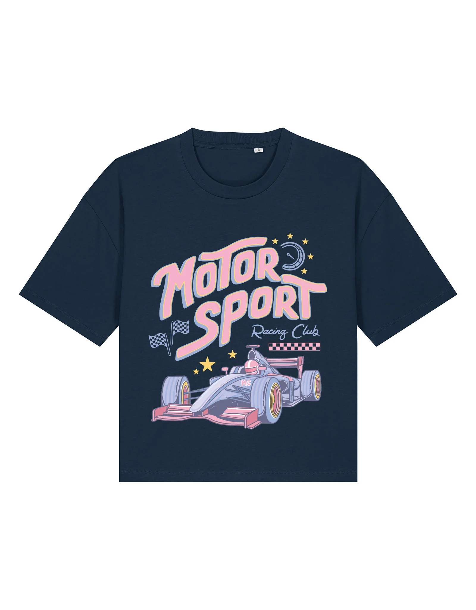 Motorsport Club Boxy Organic Cotton Tee - Image 7