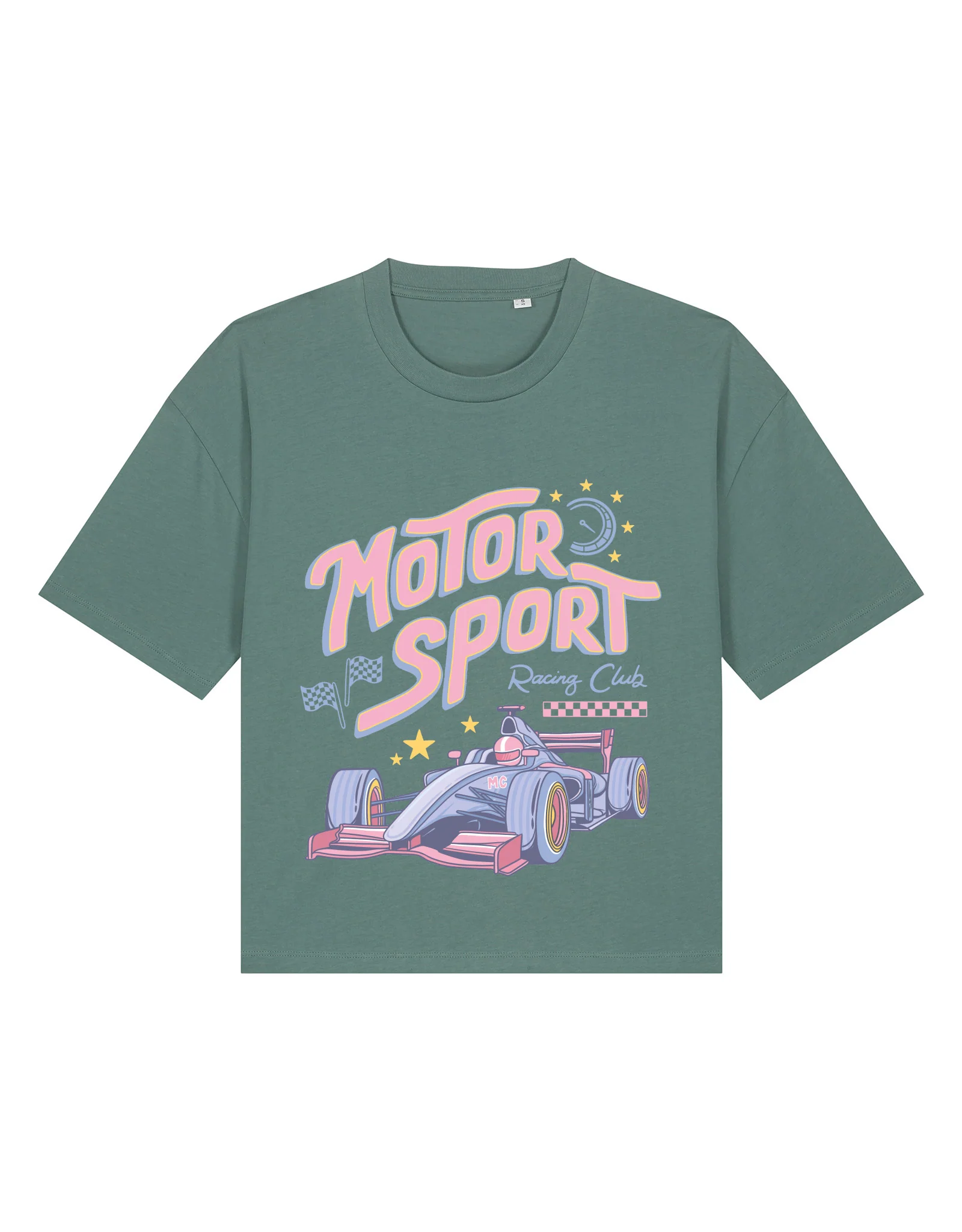 Motorsport Club Boxy Organic Cotton Tee - Image 9