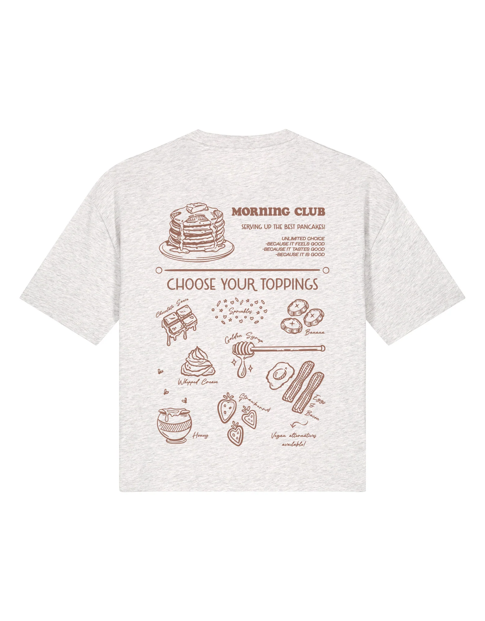 Pancakes Boxy Organic Cotton Tee - Image 5
