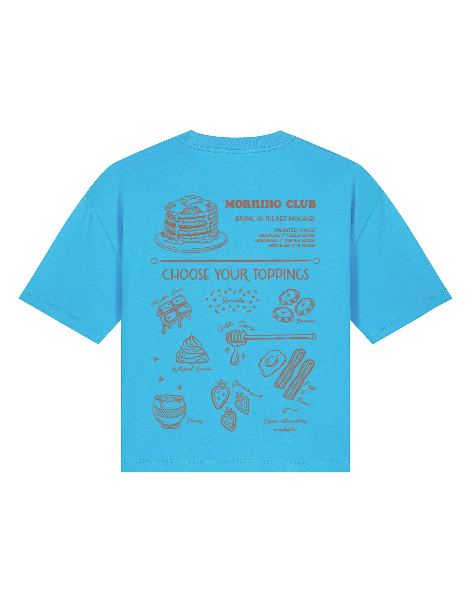 Pancakes Boxy Organic Cotton Tee - Image 6
