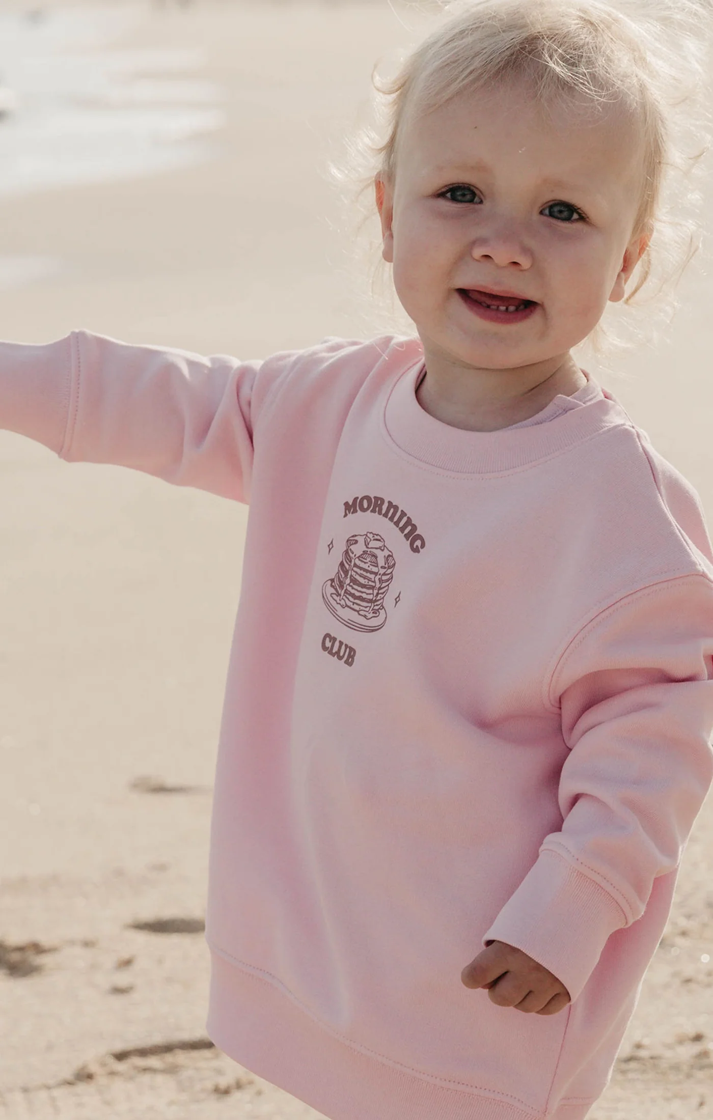 Pancakes Organic Cotton Childrens Sweatshirt - Image 6