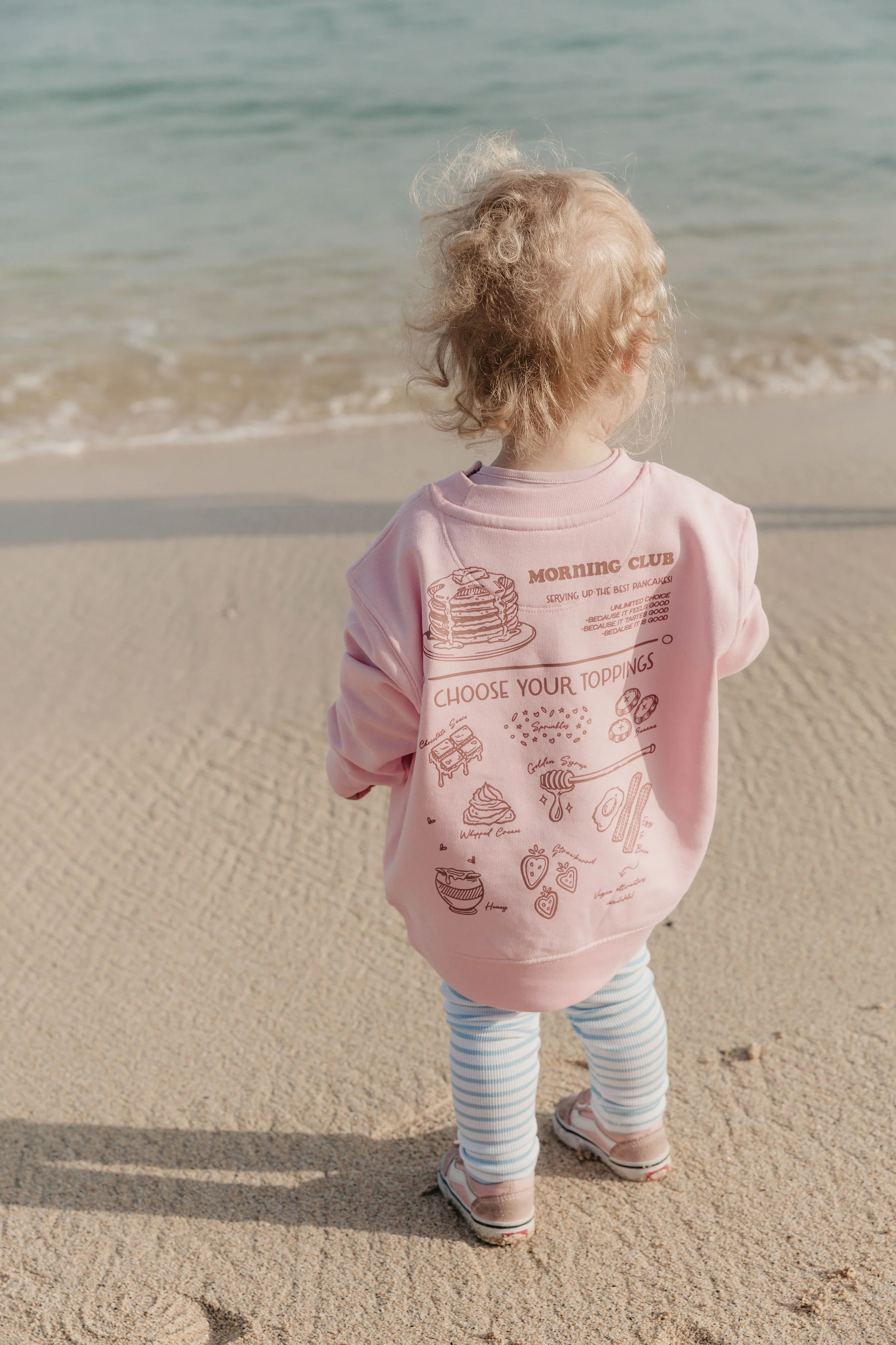 Pancakes Organic Cotton Childrens Sweatshirt - Image 7