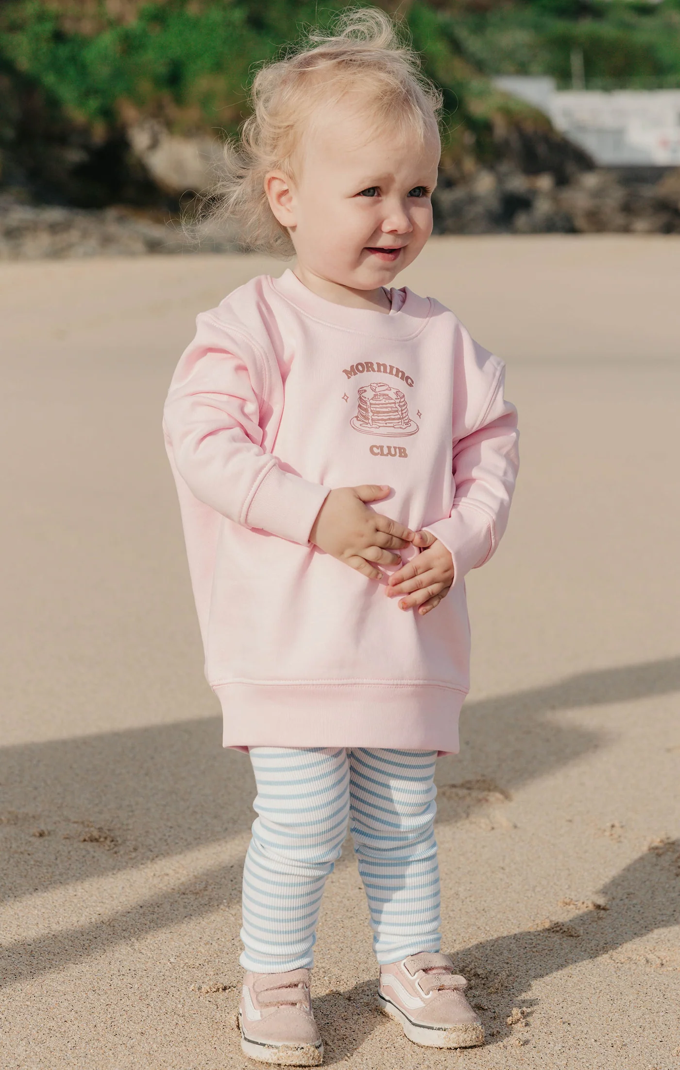 Pancakes Organic Cotton Childrens Sweatshirt - Image 8