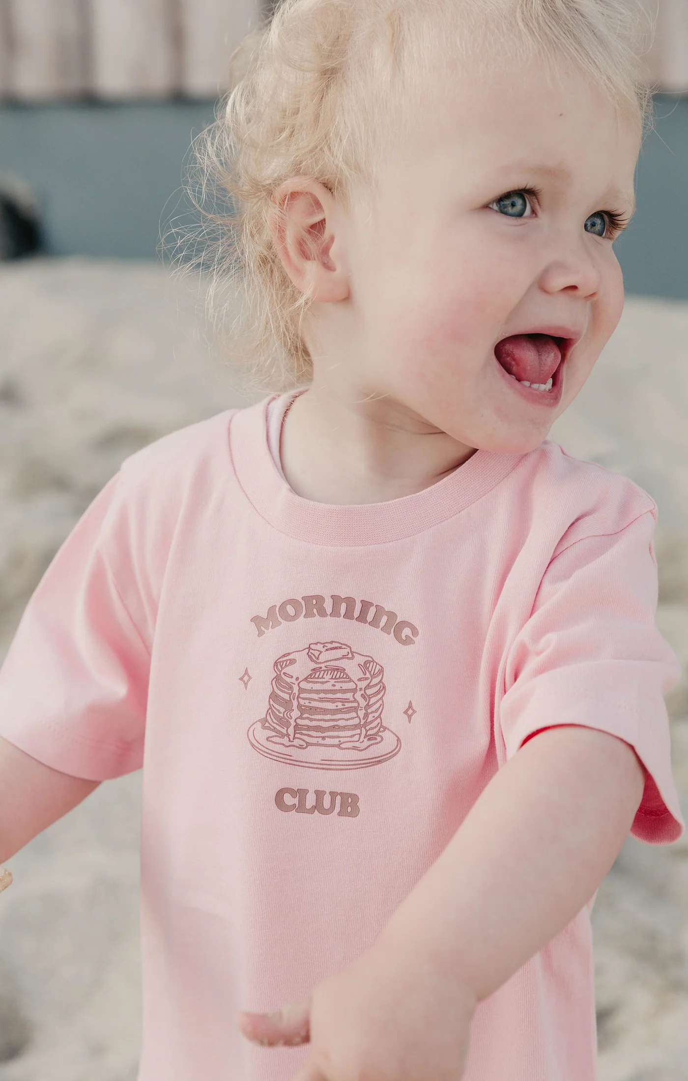 Pancakes Organic Cotton Childrens T-Shirt - Image 3