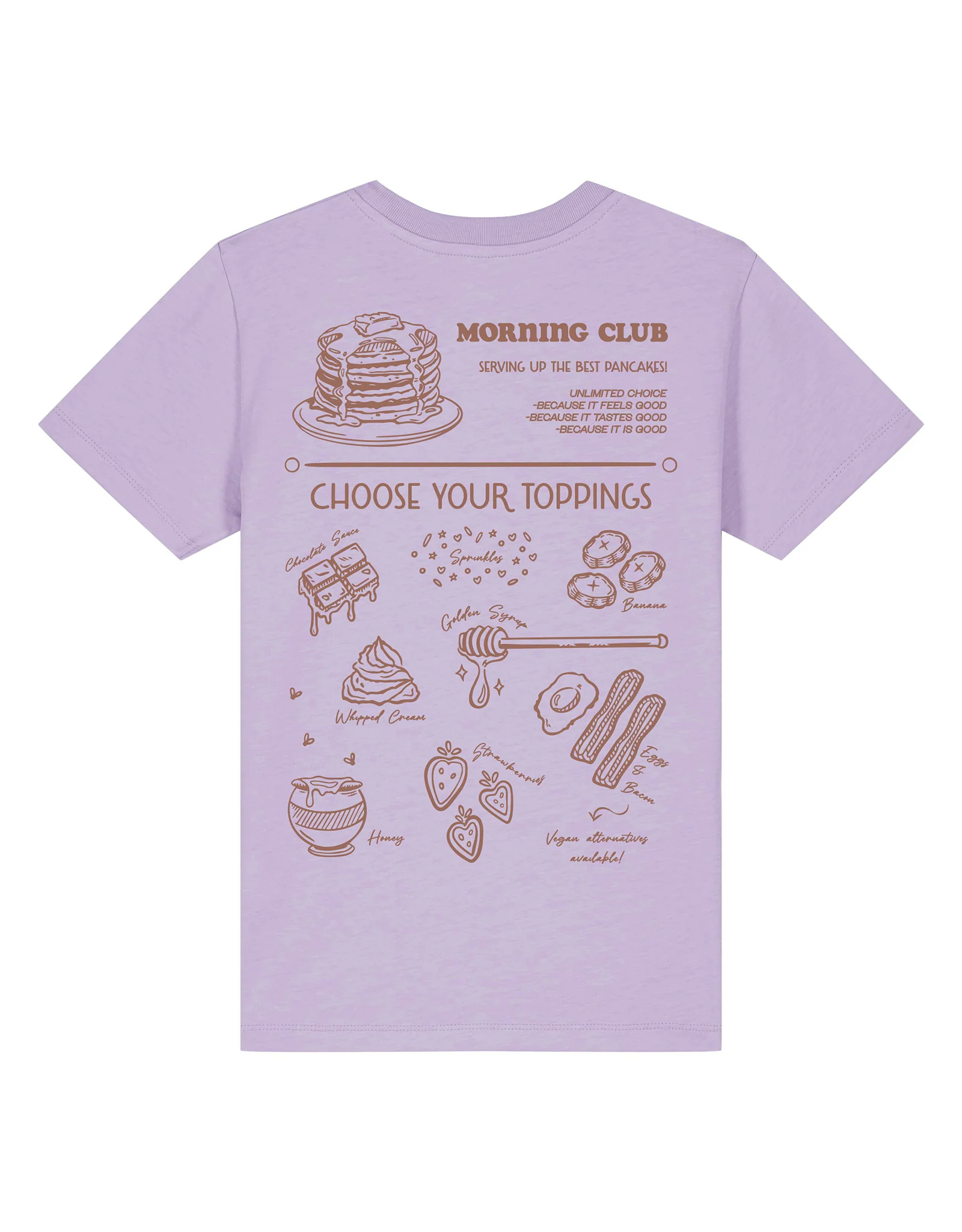 Pancakes Organic Cotton Childrens T-Shirt - Image 9