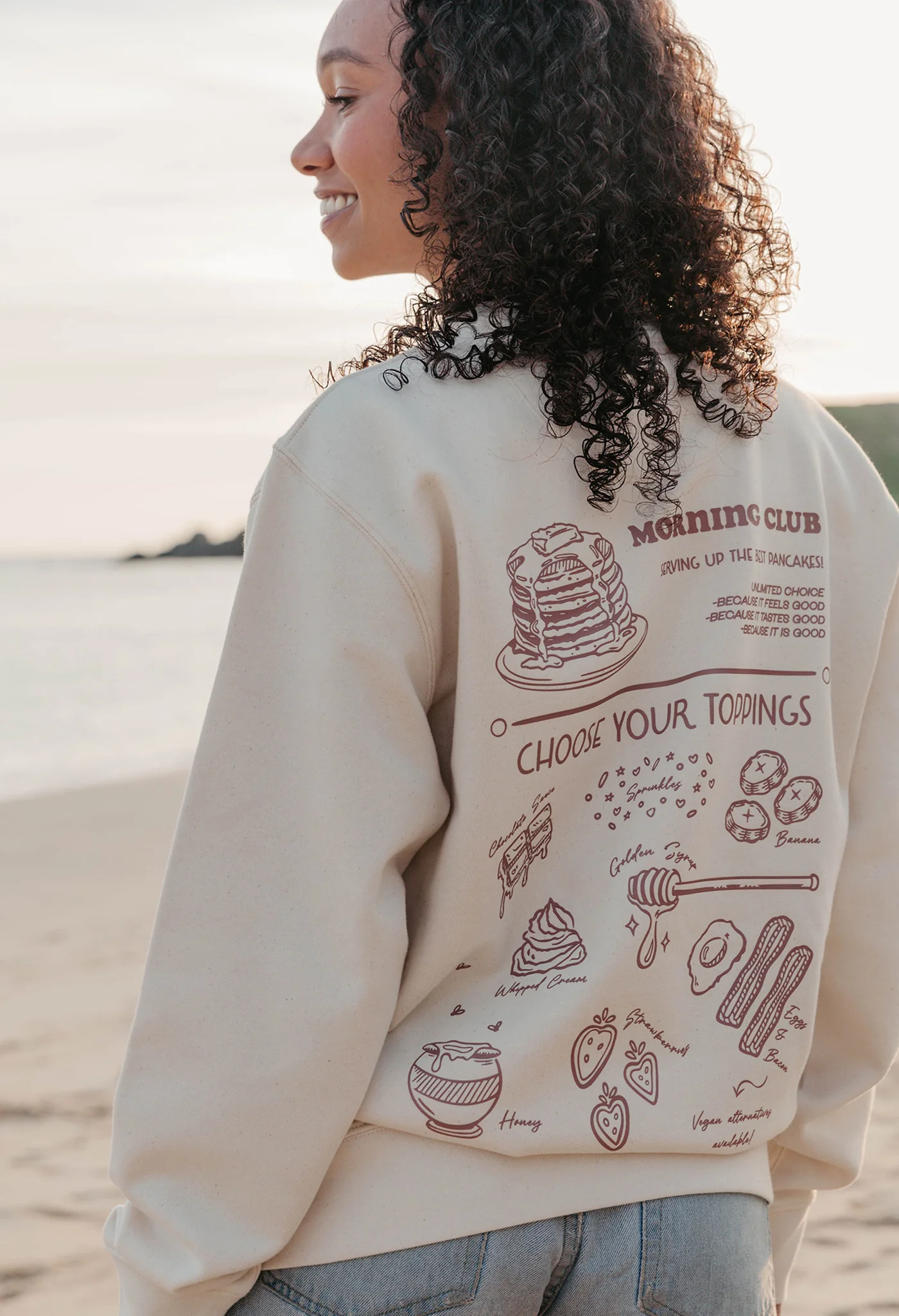 Pancakes Organic Cotton Sweatshirt - Image 5
