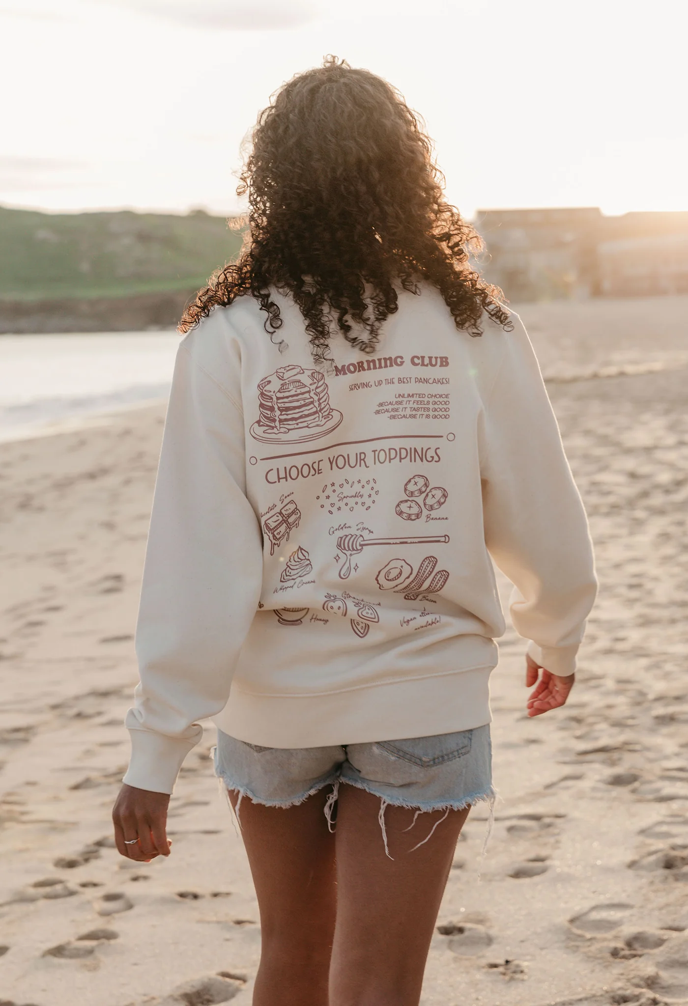 Pancakes Organic Cotton Sweatshirt - Image 6