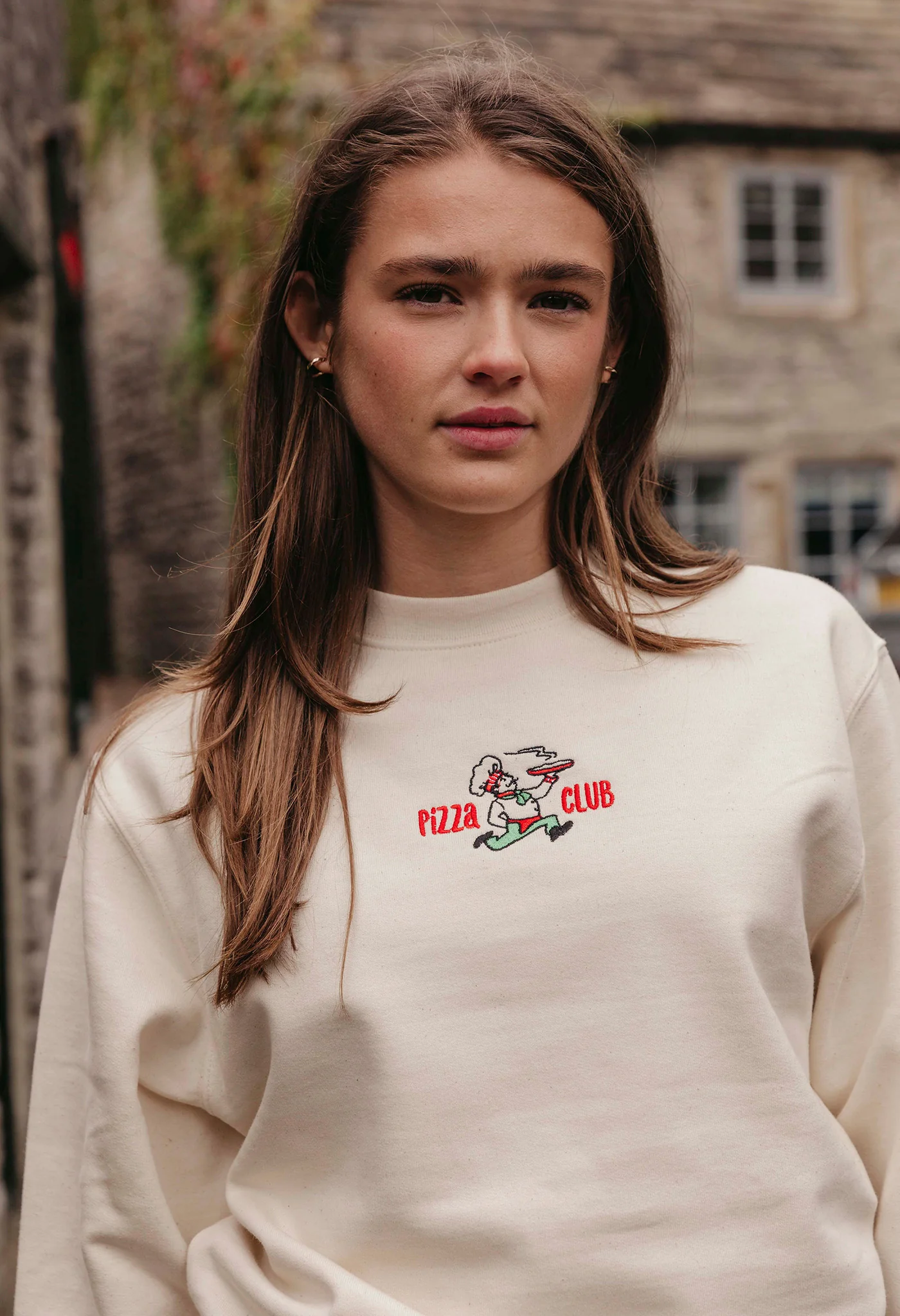 Pizza Club Organic Cotton Sweatshirt - Image 5