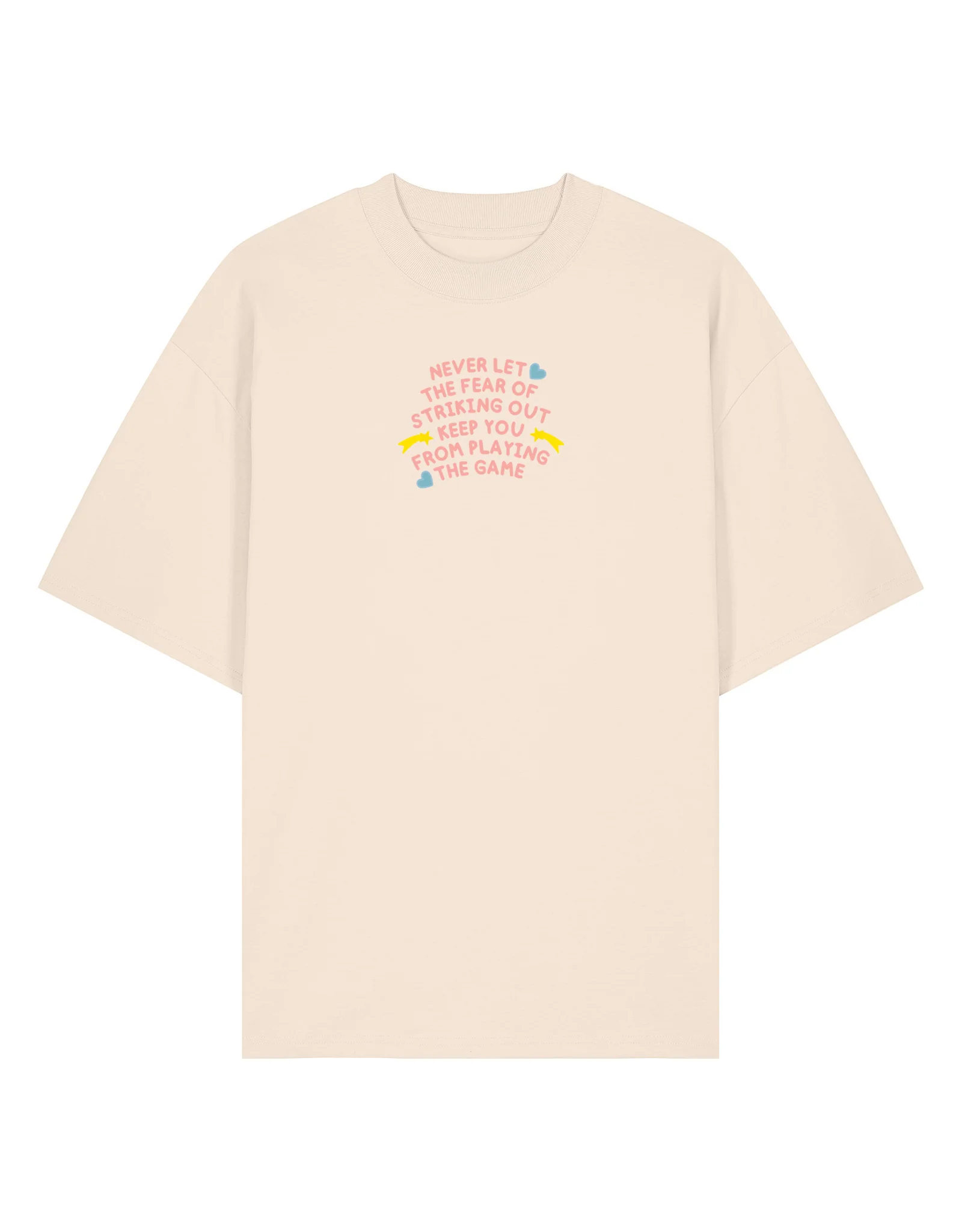 Playing The Game Oversized Organic Cotton T-Shirt - Image 3