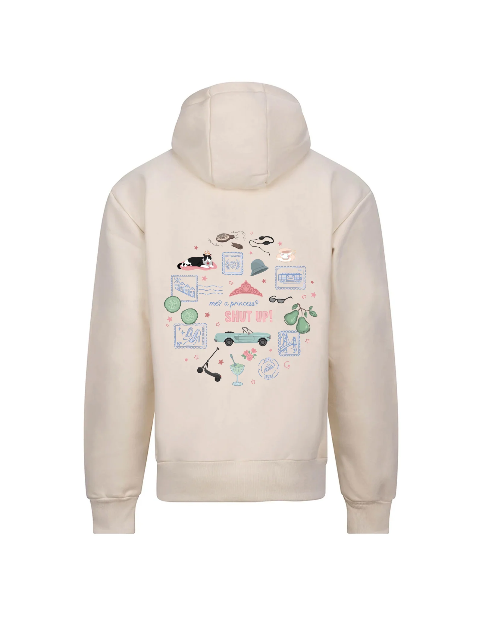 Princess Diaries Heavyweight Cotton Hoodie - Image 7