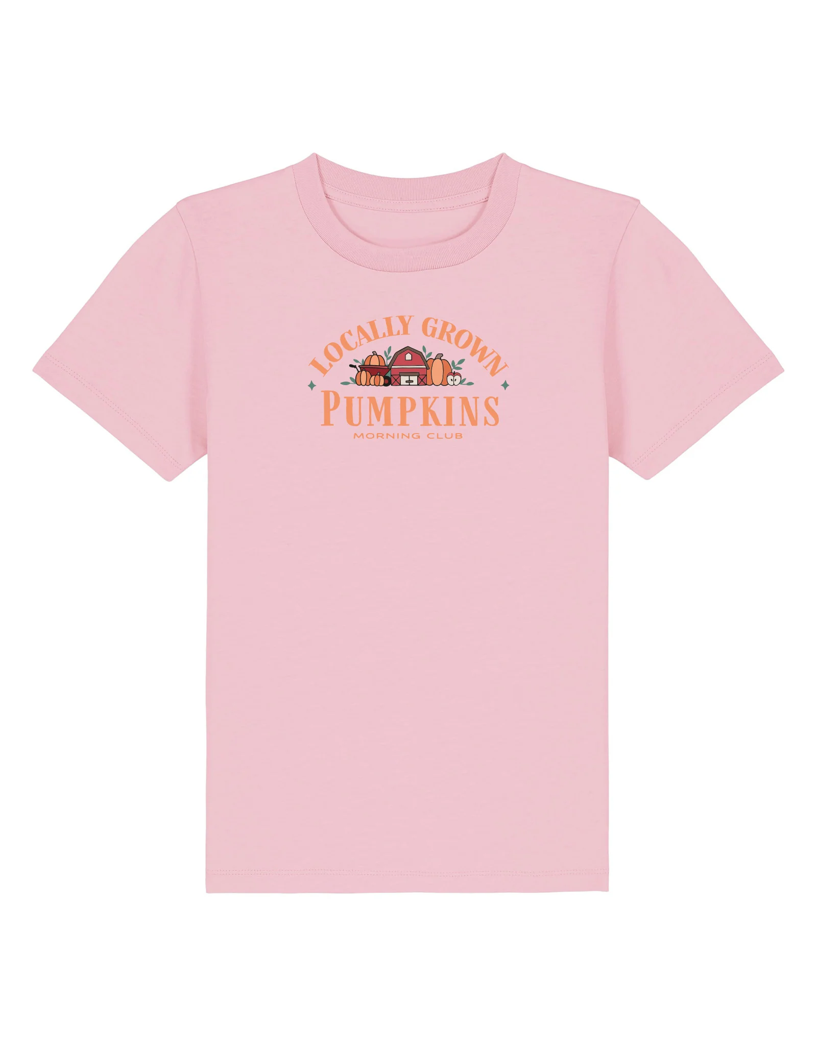 Pumpkins Embroidered Organic Cotton Childrens T-Shirt - Image 10