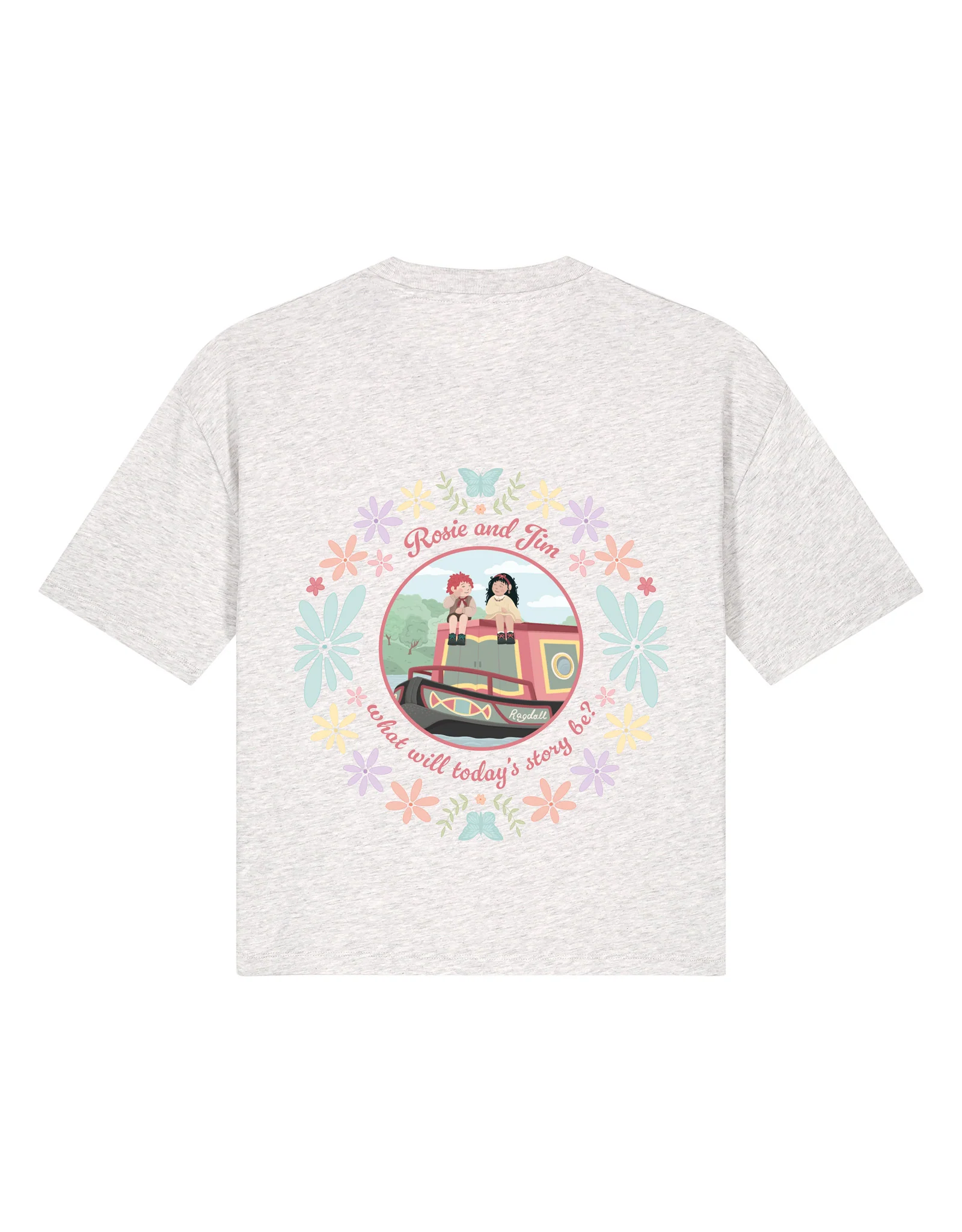 Rosie & Jim Boxy Organic Cotton Tee - Image 12