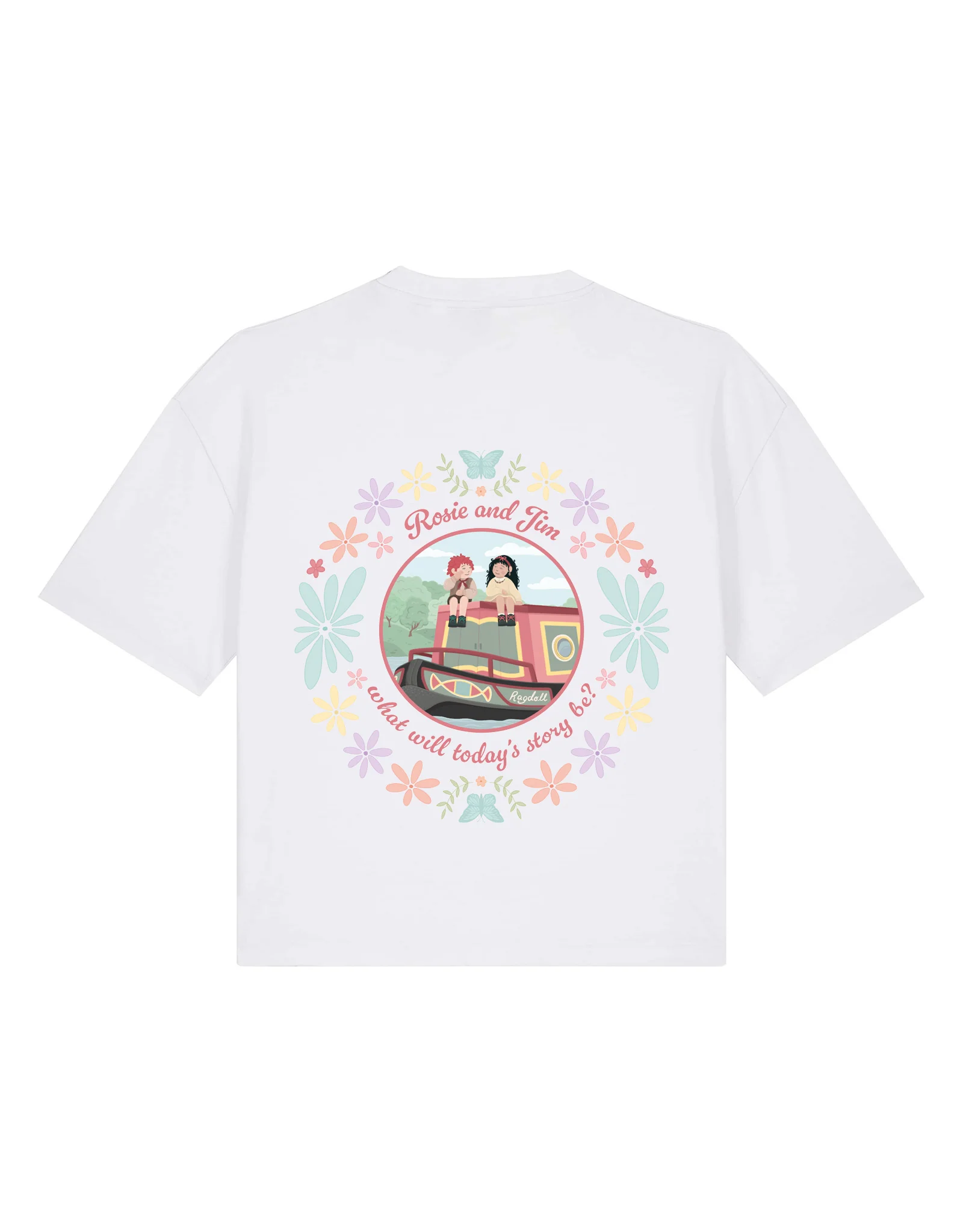 Rosie & Jim Boxy Organic Cotton Tee - Image 14