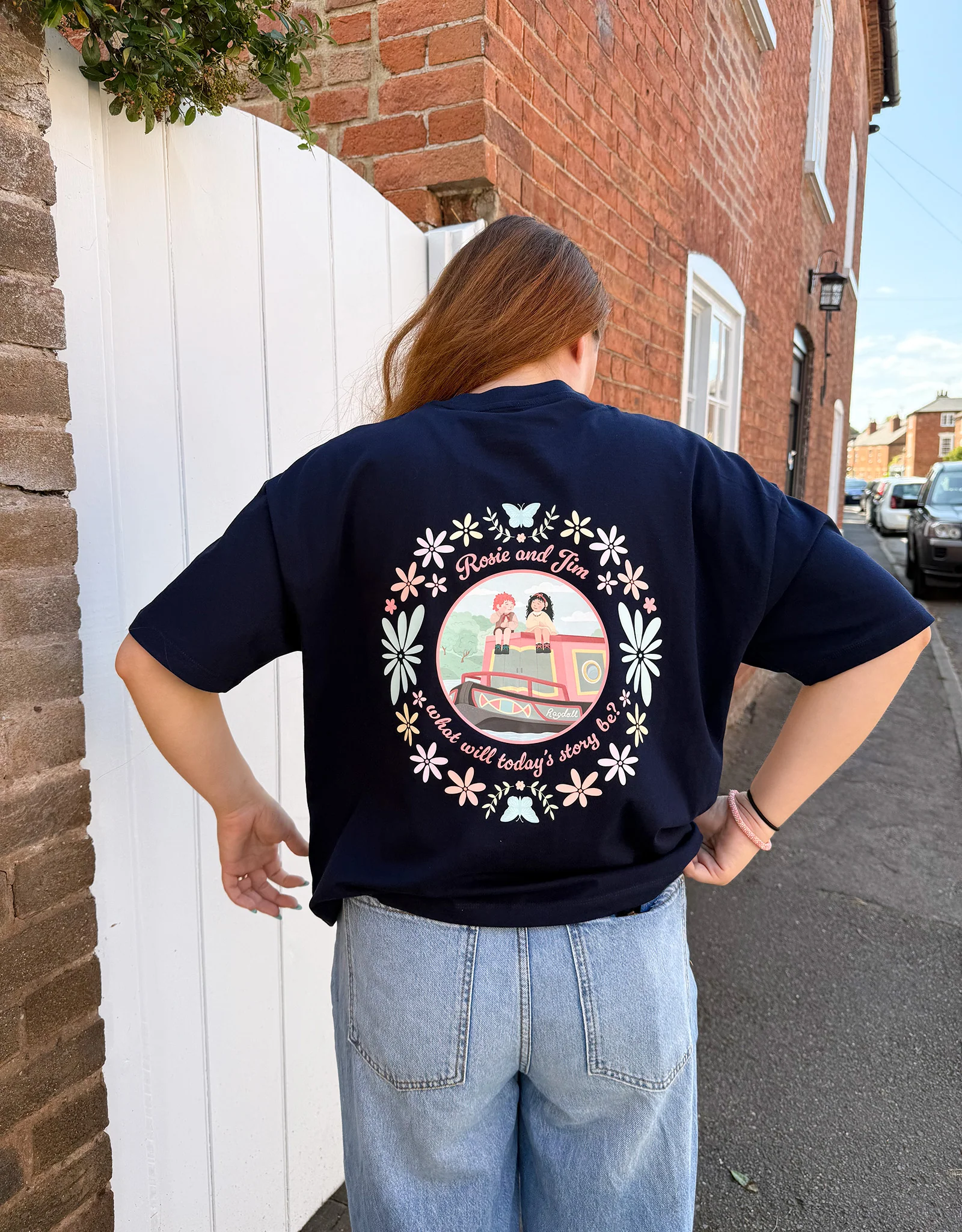 Rosie & Jim Boxy Organic Cotton Tee - Image 4