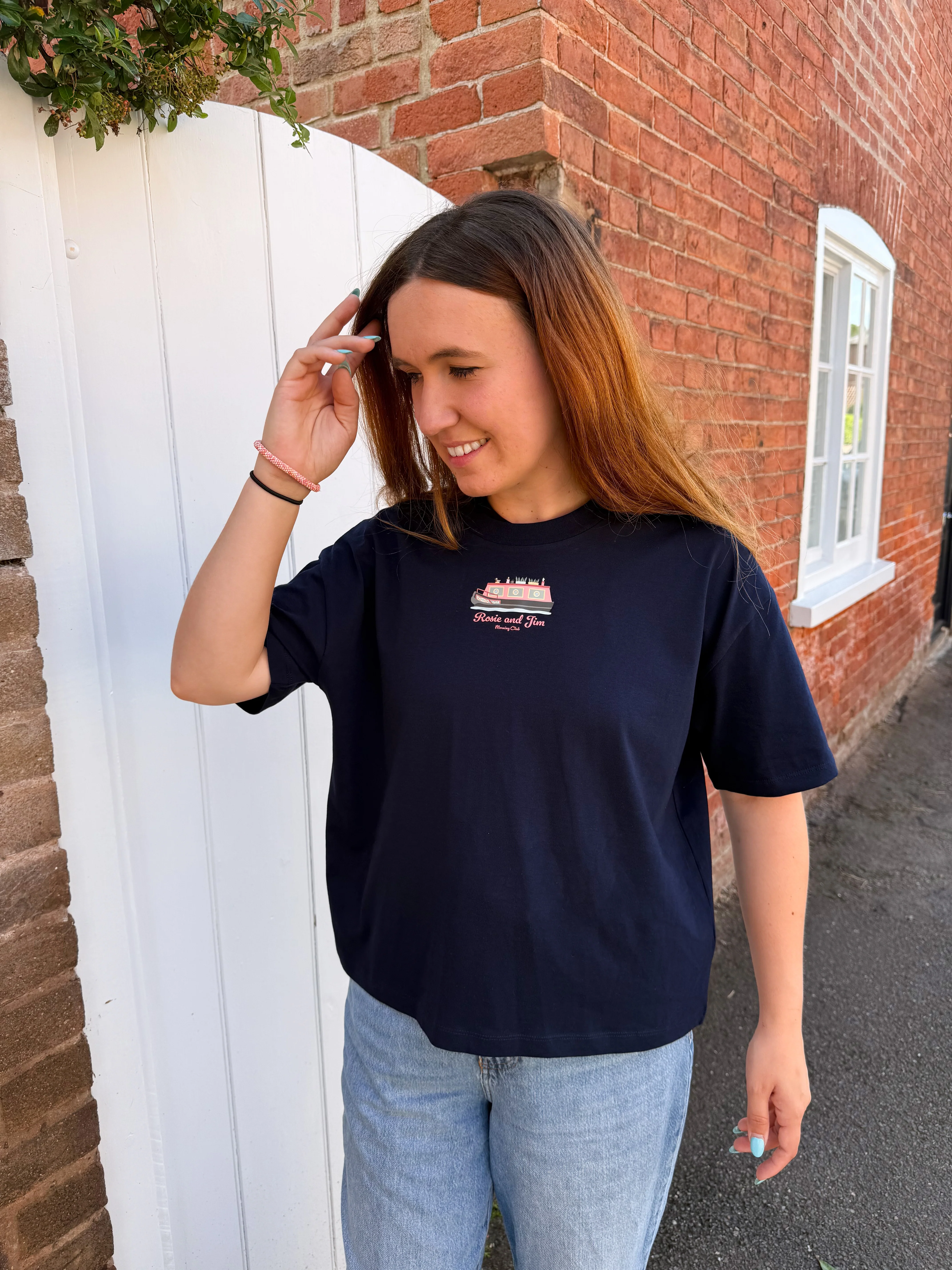 Rosie & Jim Boxy Organic Cotton Tee - Image 5