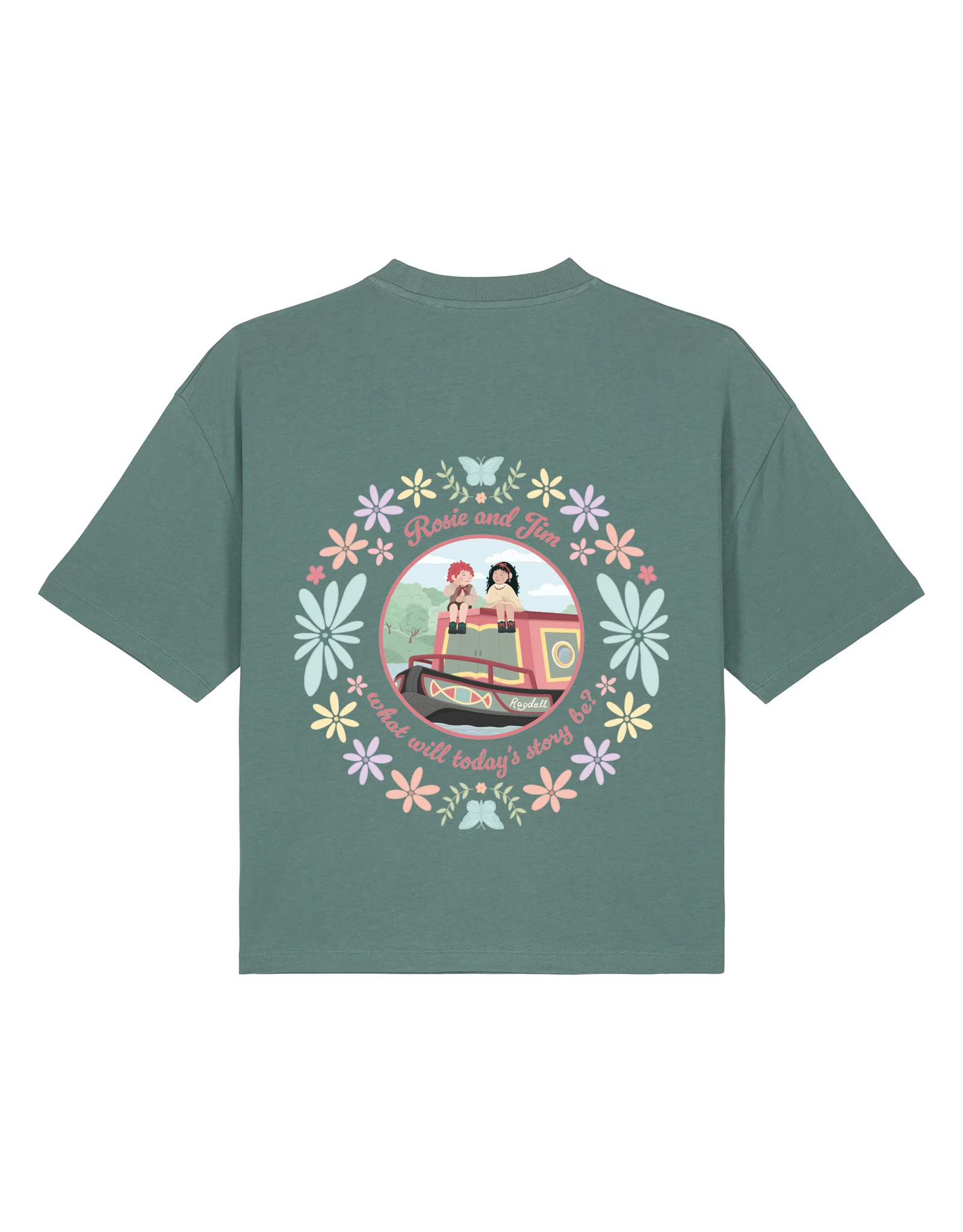 Rosie & Jim Boxy Organic Cotton Tee - Image 9