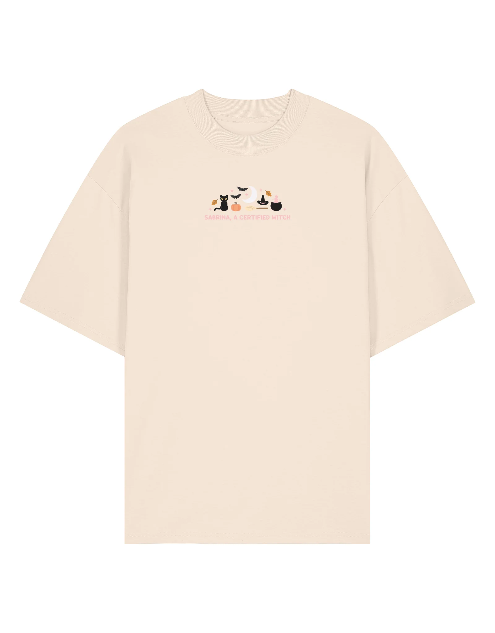 Sabrina Embroidered Oversized Organic Cotton T-Shirt - Image 3