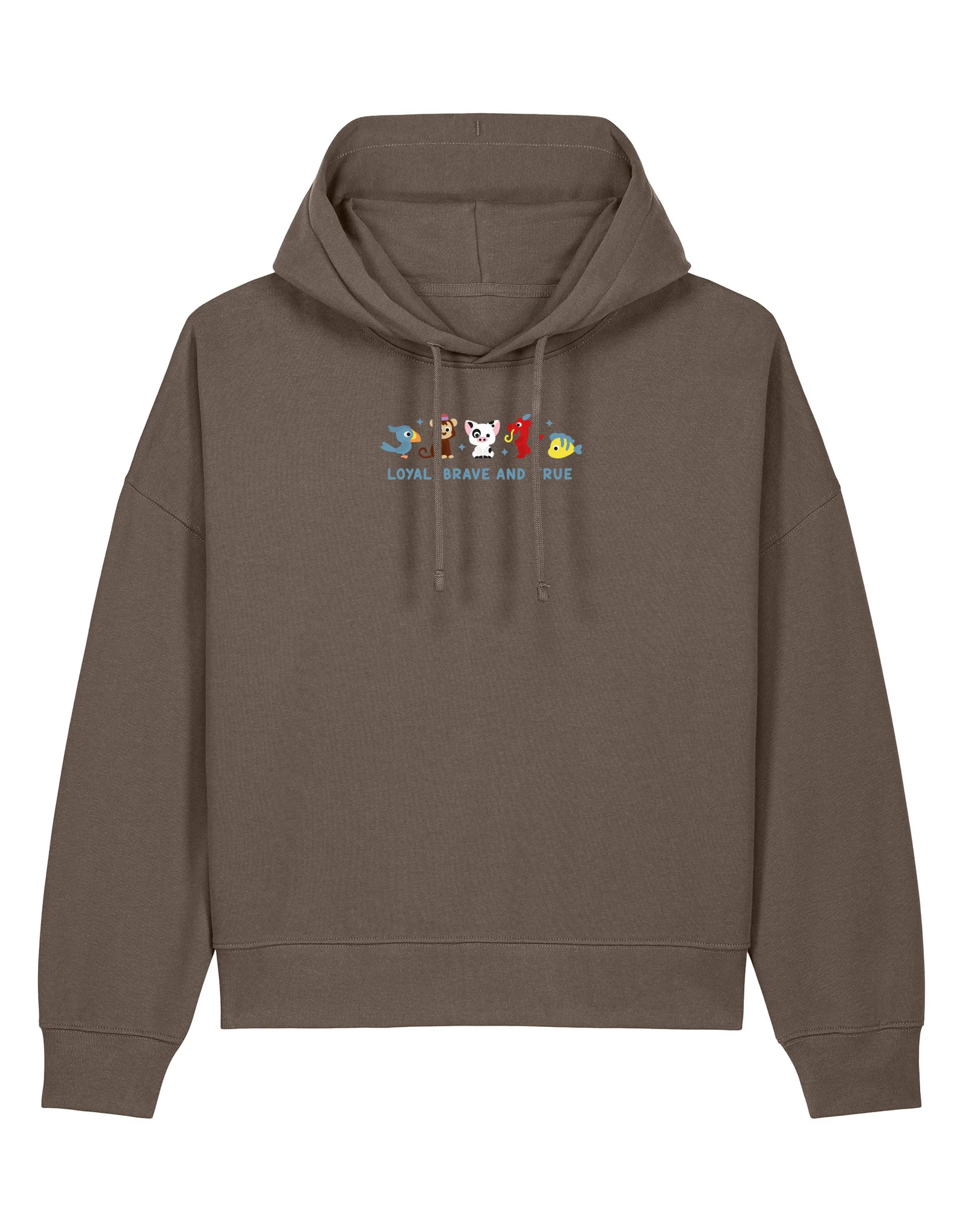 Sidekicks Embroidered Boxy Organic Cotton Hoodie - Image 3