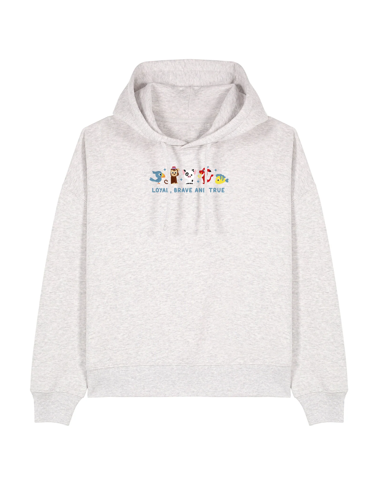 Sidekicks Embroidered Boxy Organic Cotton Hoodie - Image 4