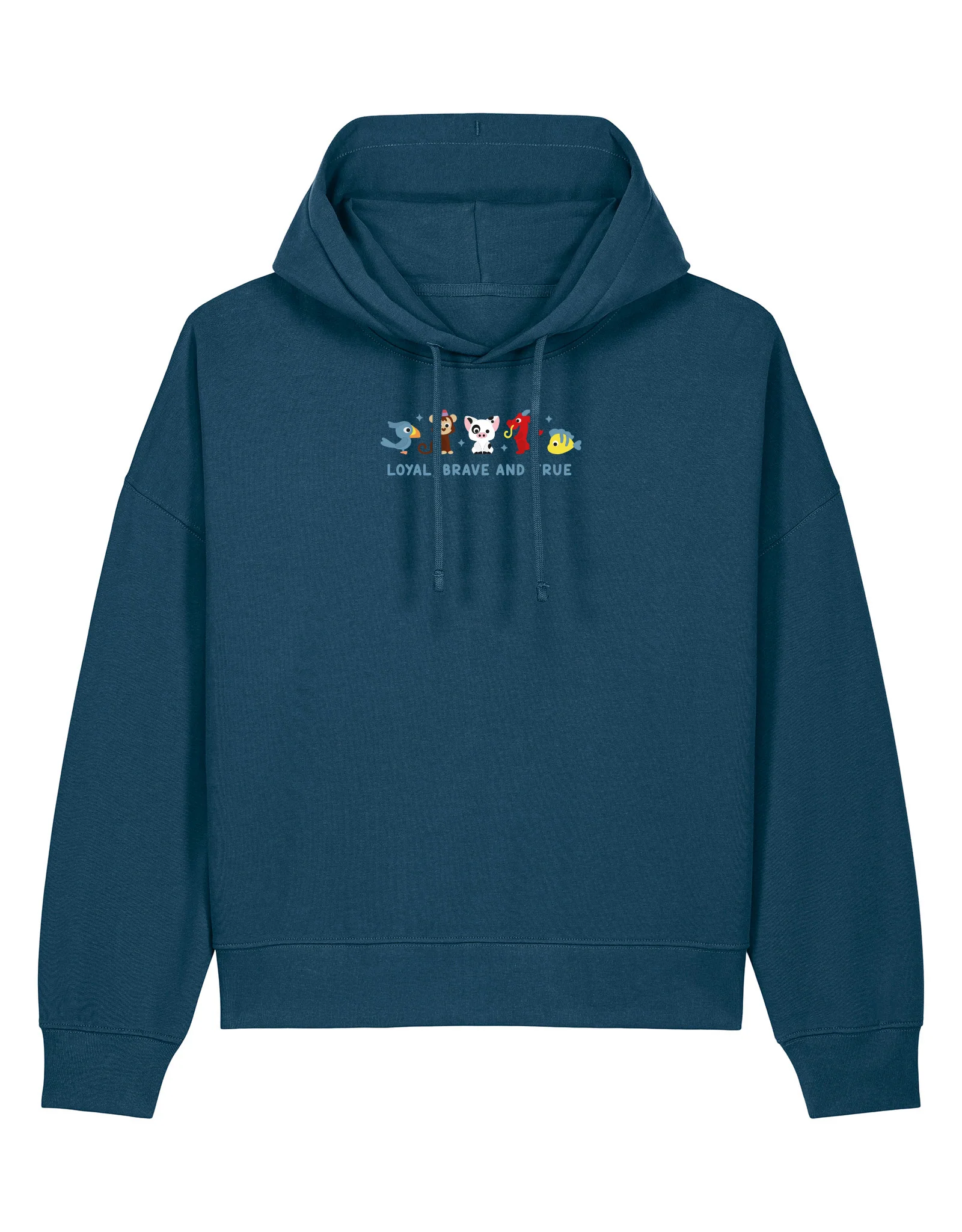 Sidekicks Embroidered Boxy Organic Cotton Hoodie - Image 5