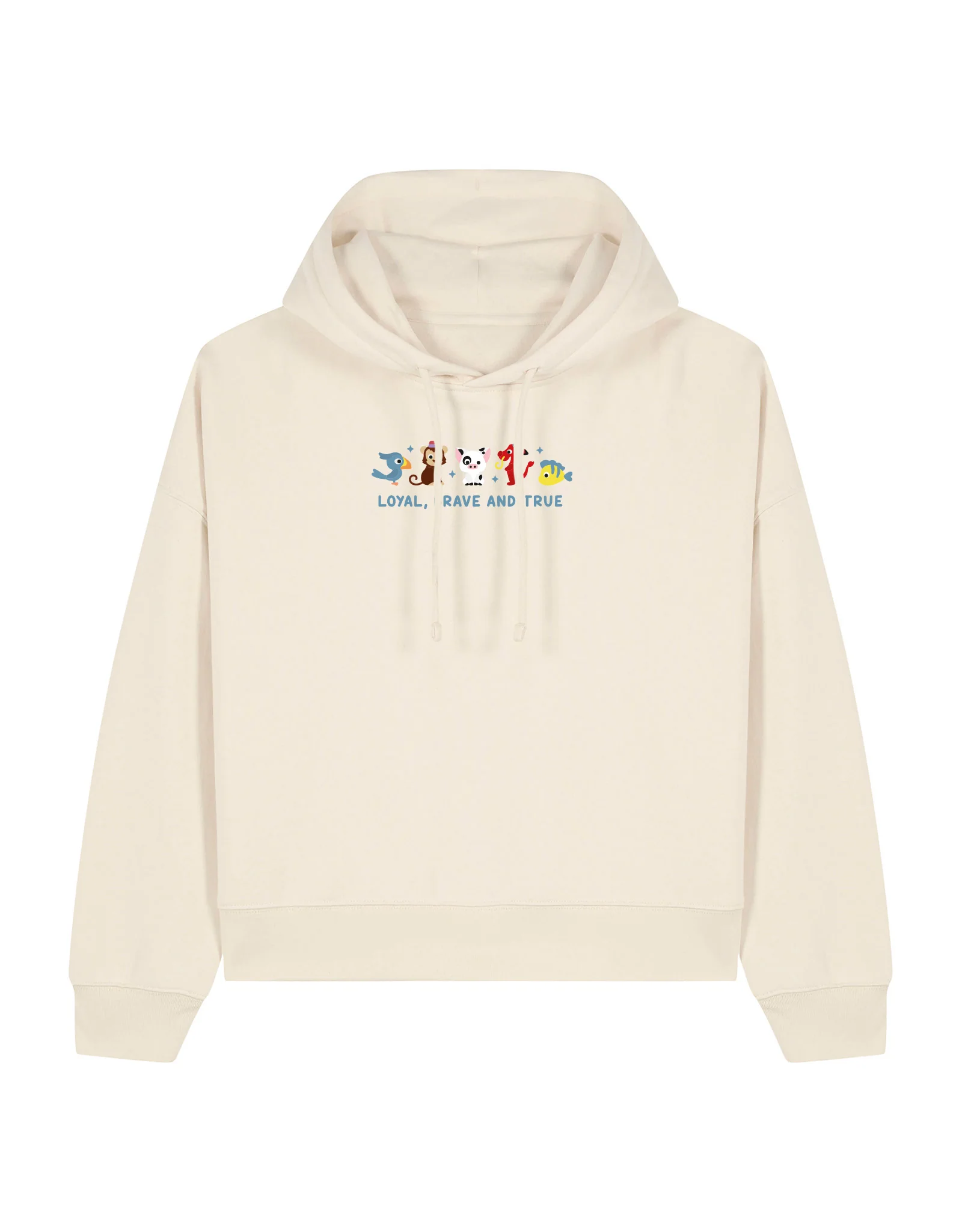 Sidekicks Embroidered Boxy Organic Cotton Hoodie - Image 6