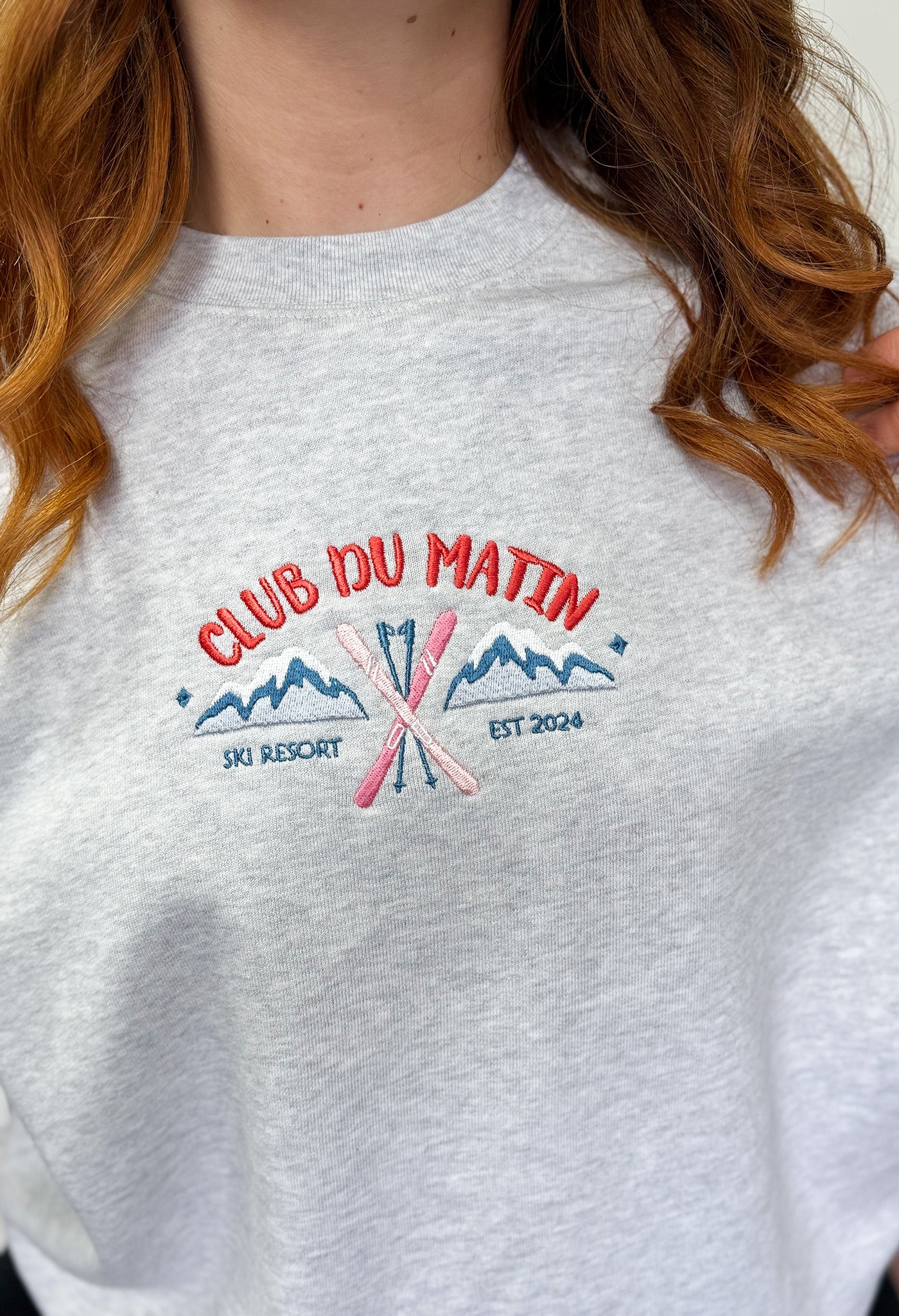 Ski Resort Organic Cotton Sweatshirt - Image 3