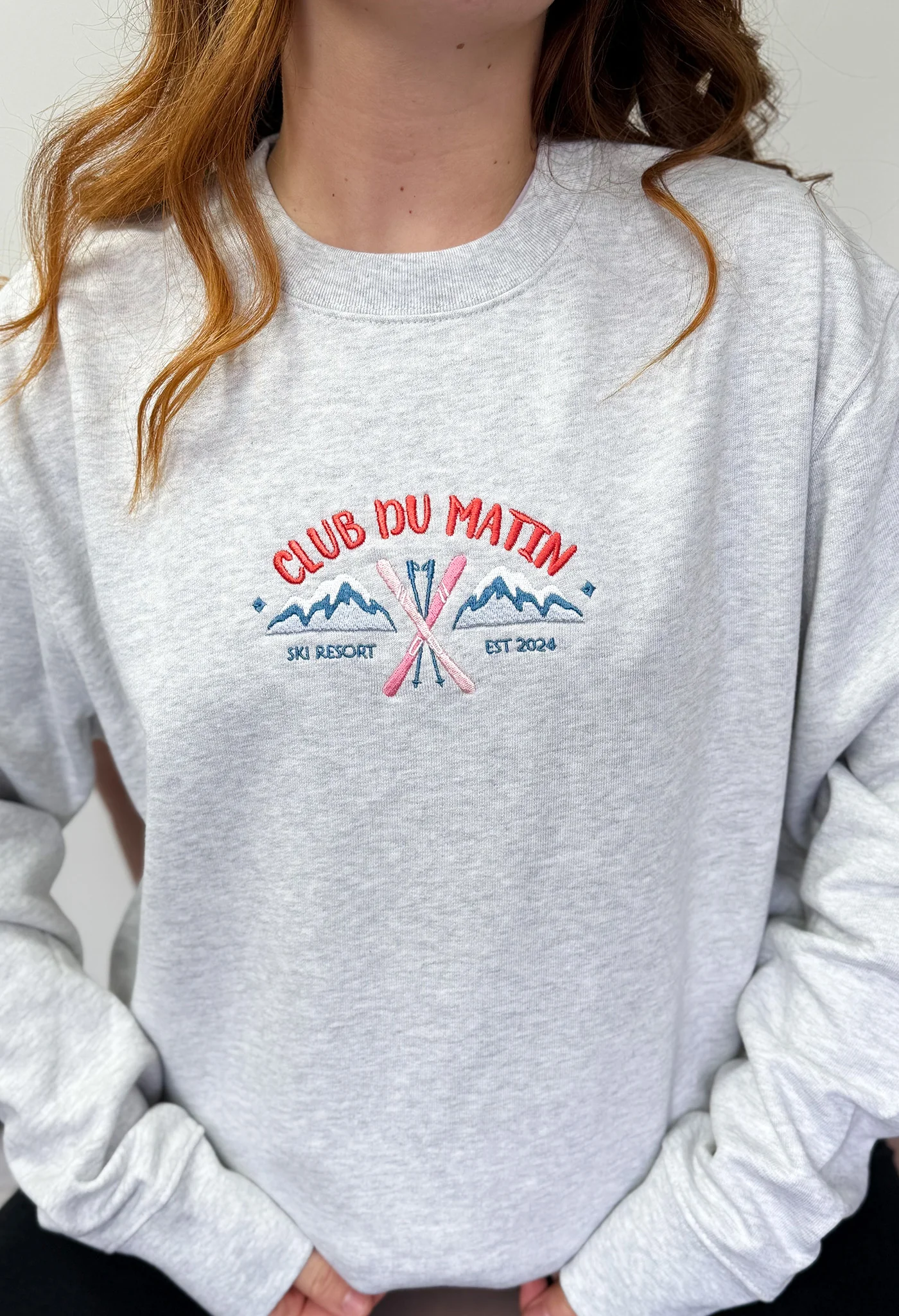 Ski Resort Organic Cotton Sweatshirt - Image 4