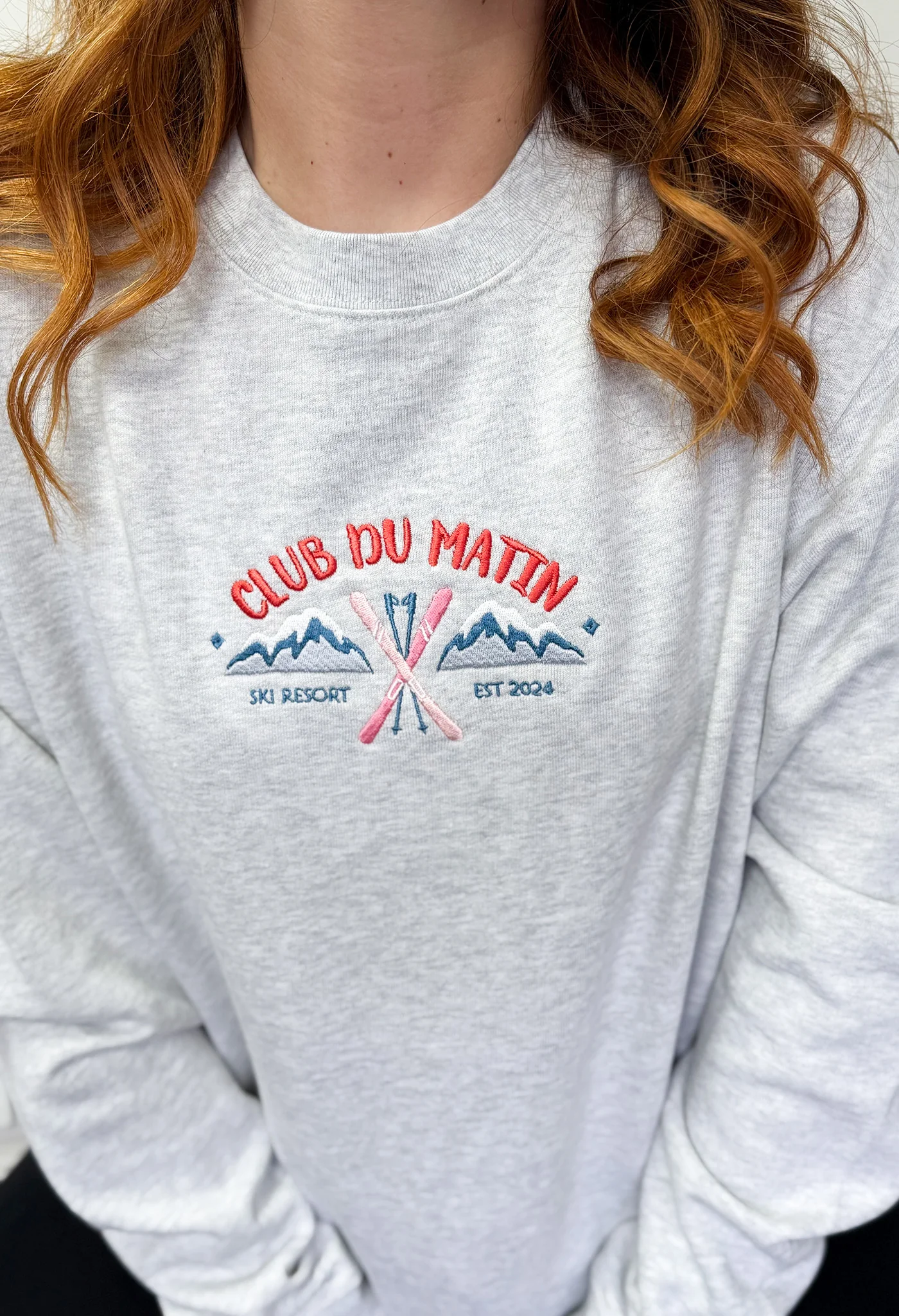 Ski Resort Organic Cotton Sweatshirt - Image 5