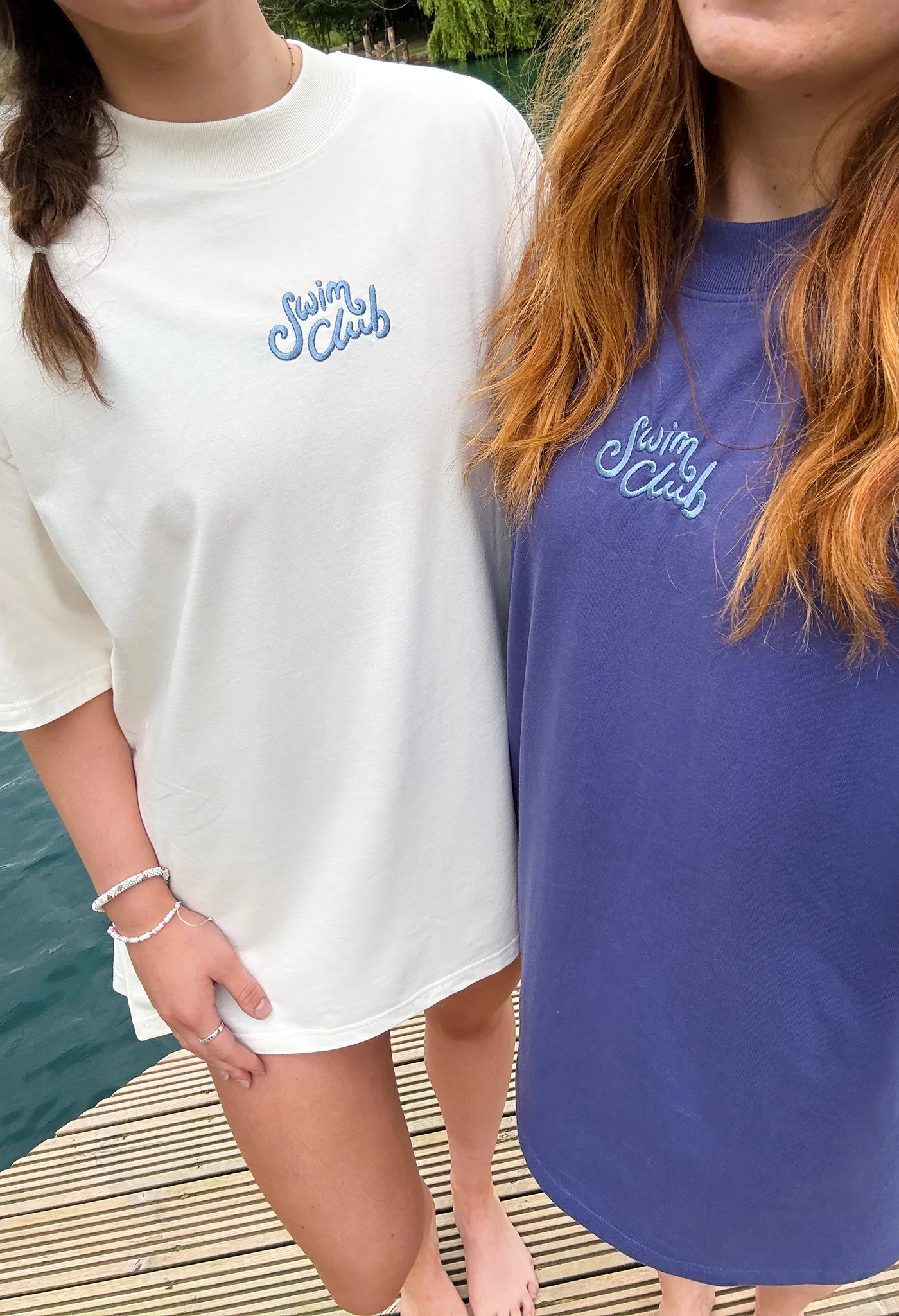 Swim Club Oversized Organic Cotton T-Shirt - Image 12