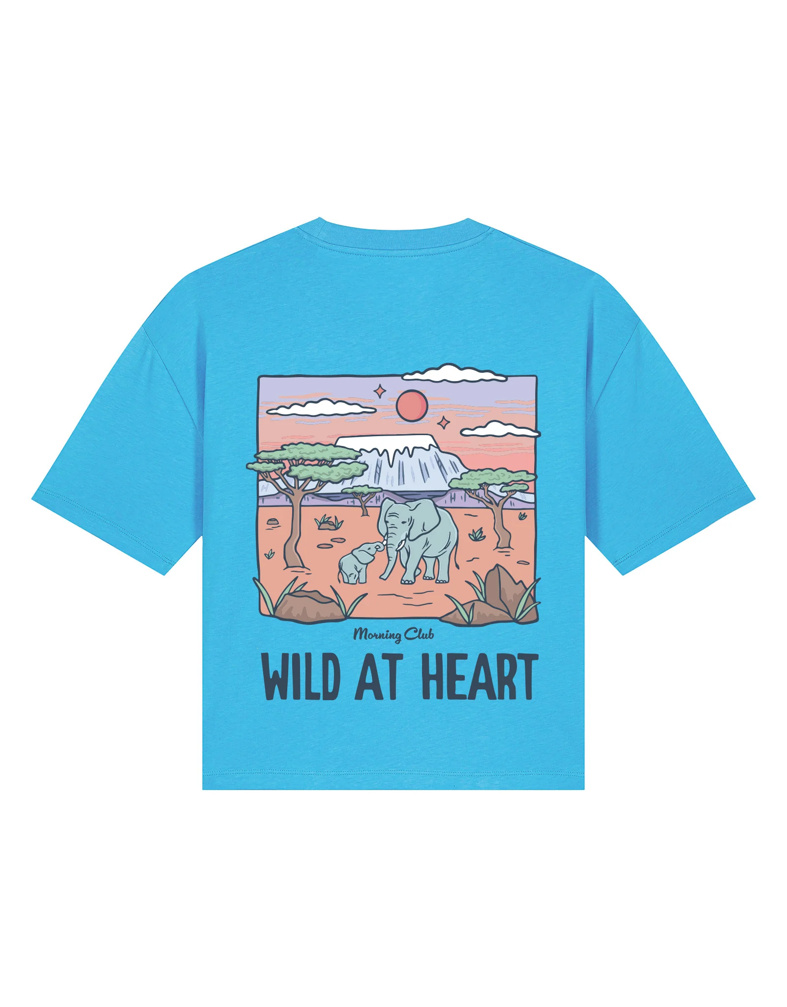 Wild At Heart Boxy Organic Cotton Tee - Image 3